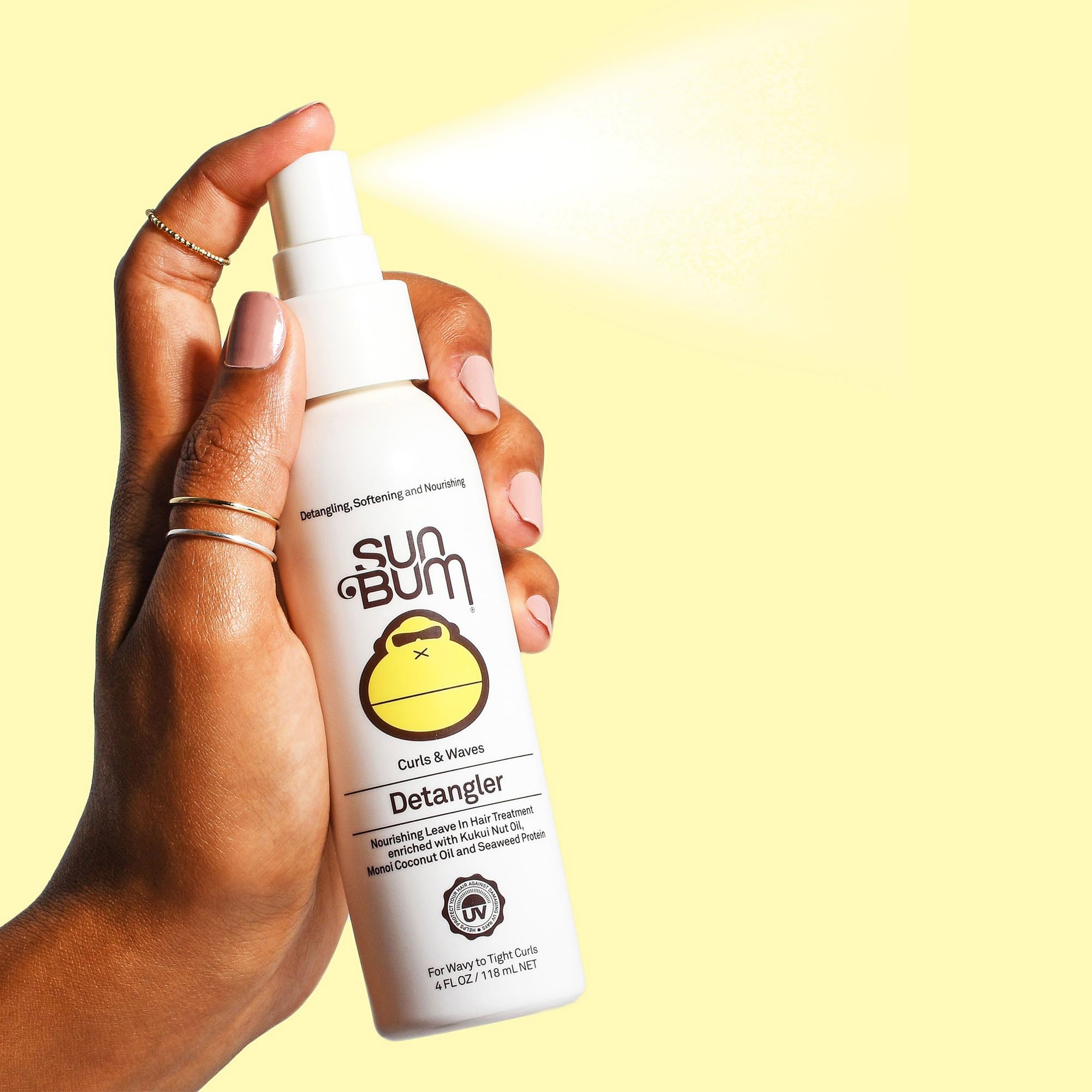 Foto 3 pulgar | Tratamiento Capilar Sun Bum Curls Detangler 120 Ml Vegan - Venta Internacional.