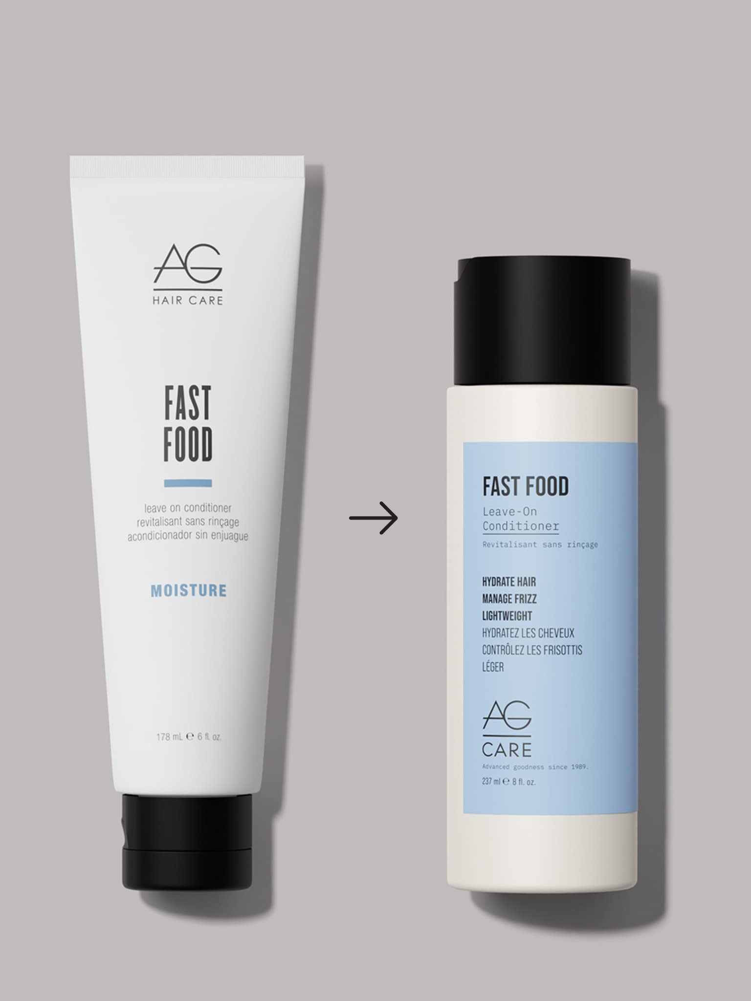 Foto 2 | Acondicionador Leave On Ag Care Fast Food 240 Ml - Venta Internacional.