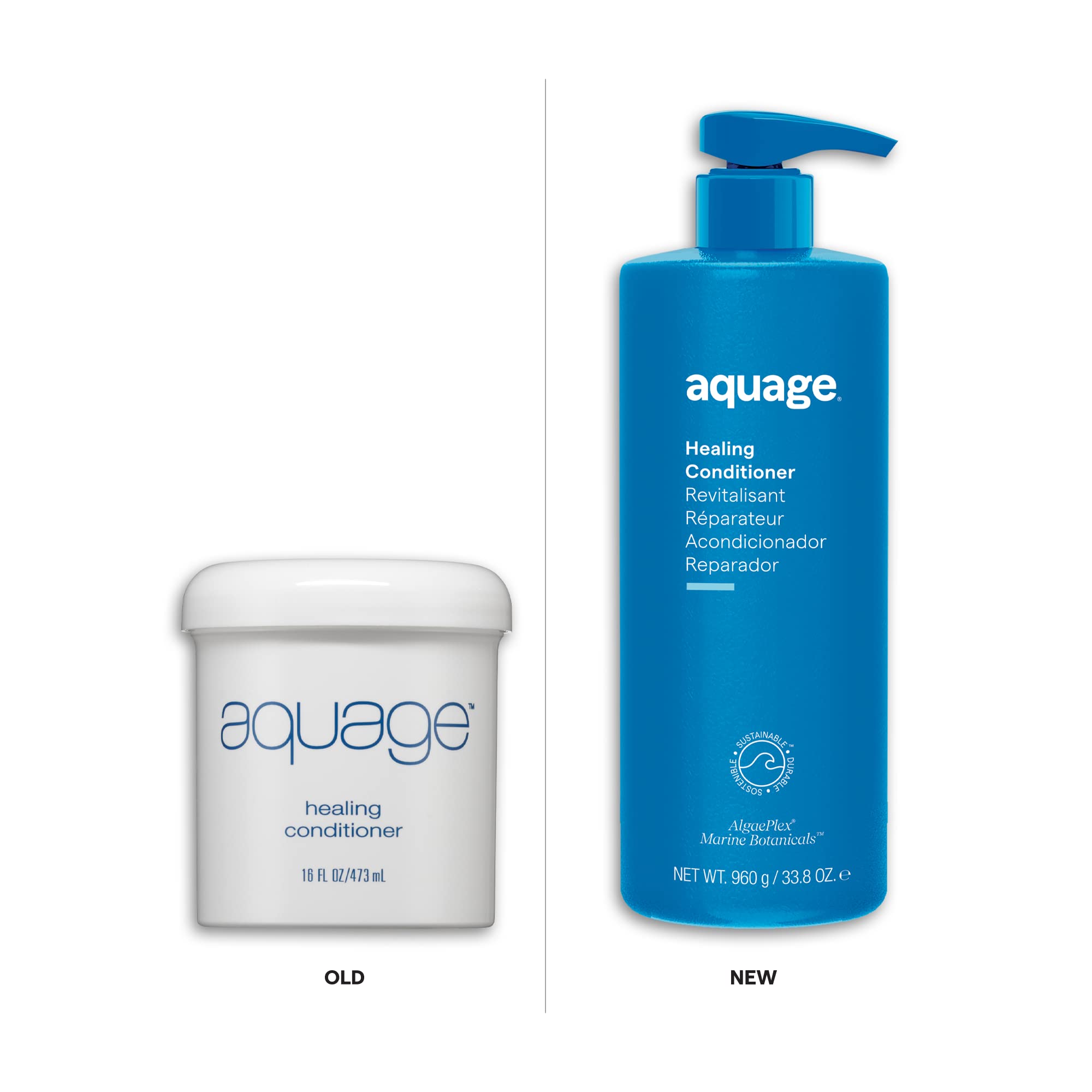 Foto 3 pulgar | Acondicionador Aquage Healing Algaeplex Marine Botanicals 1l - Venta Internacional.