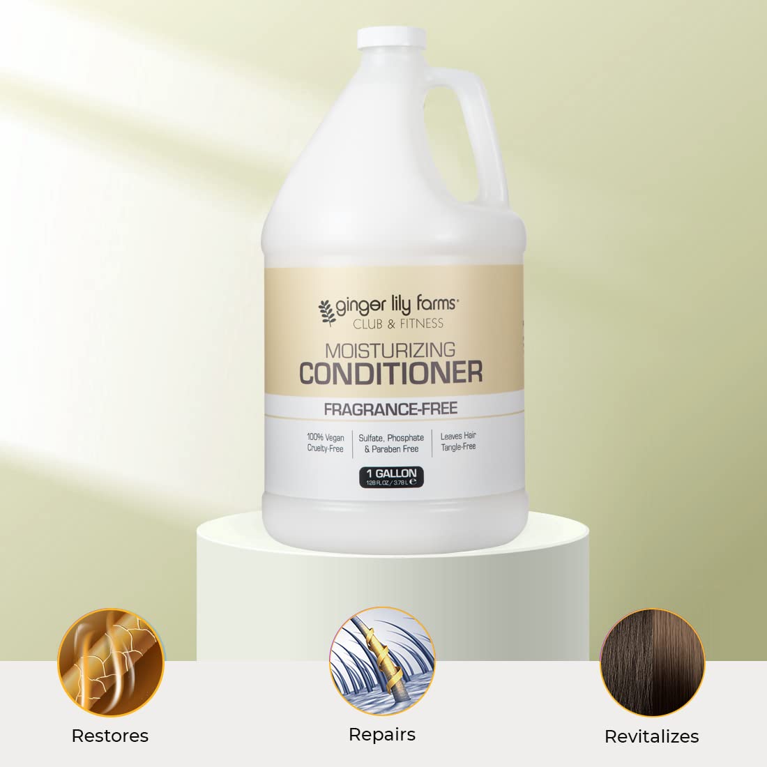 Foto 5 | Acondicionador Ginger Lily Farms Club & Fitness 3,8 L Vegan - Venta Internacional.