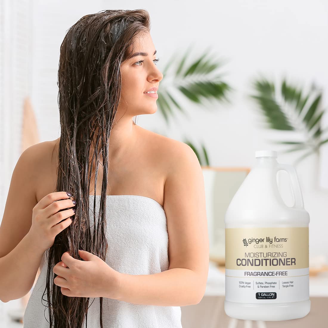 Foto 8 pulgar | Acondicionador Ginger Lily Farms Club & Fitness 3,8 L Vegan - Venta Internacional.