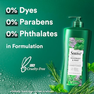 Foto 7 | Acondicionador Suave Natural De Romero Y Menta, 828 Ml, Paquete De 4 - Venta Internacional.