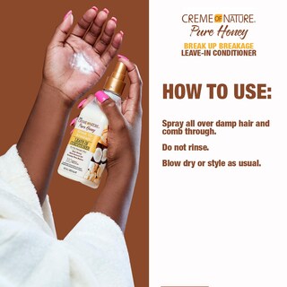 Foto 3 | Acondicionador Sin Enjuague Creme Of Nature Pure Honey 240 Ml - Venta Internacional.