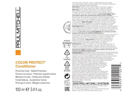 Foto 7 | Acondicionador Paul Mitchell Color Protect, 100 Ml, Tratado Con Color - Venta Internacional.