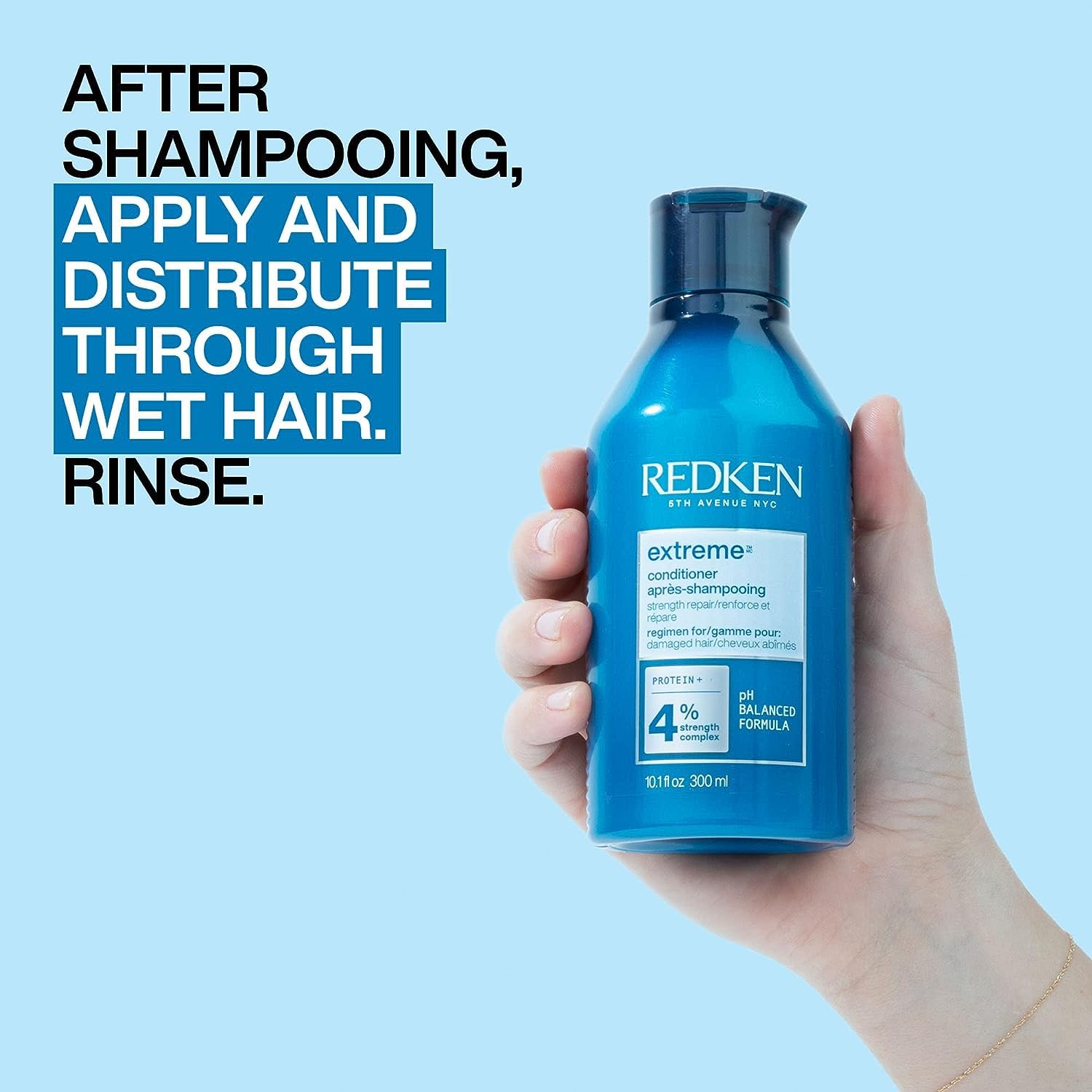Foto 6 | Acondicionador Redken Extreme Anti-breakage De 300 Ml Para Cabello Dañado - Venta Internacional.