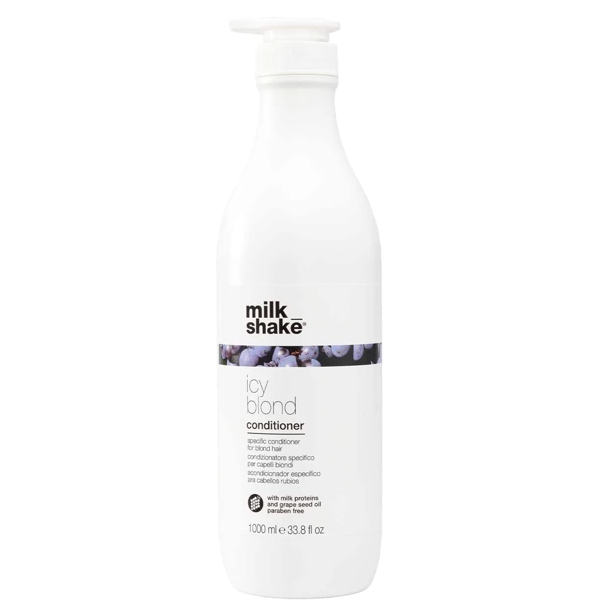 Foto 2 pulgar | Acondicionador Milk_shake Icy Blond Black Pigment 1000 Ml - Venta Internacional.