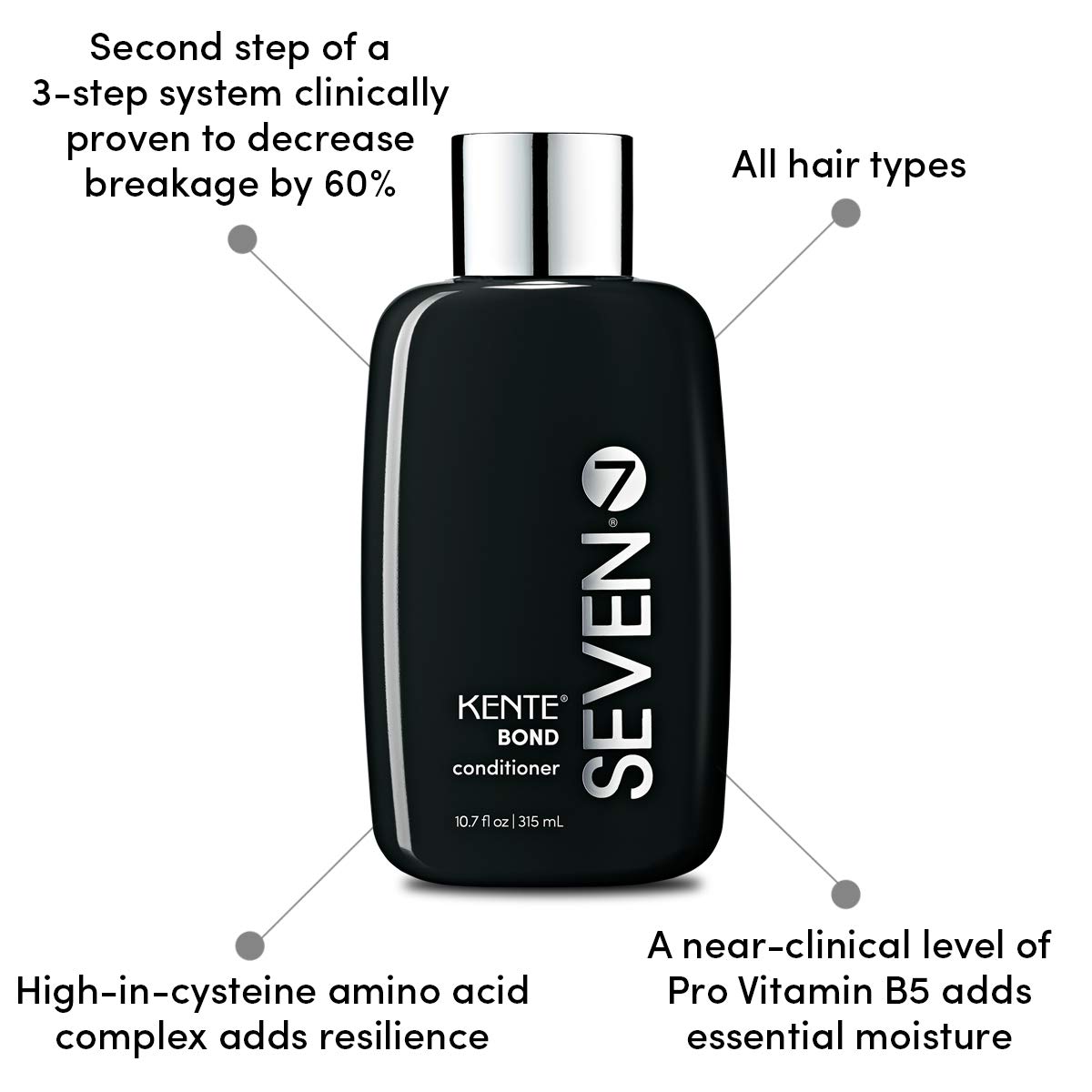 Foto 5 pulgar | Acondicionador Seven Haircare Kente Bond Para Puntas Abiertas 60 Ml - Venta Internacional.