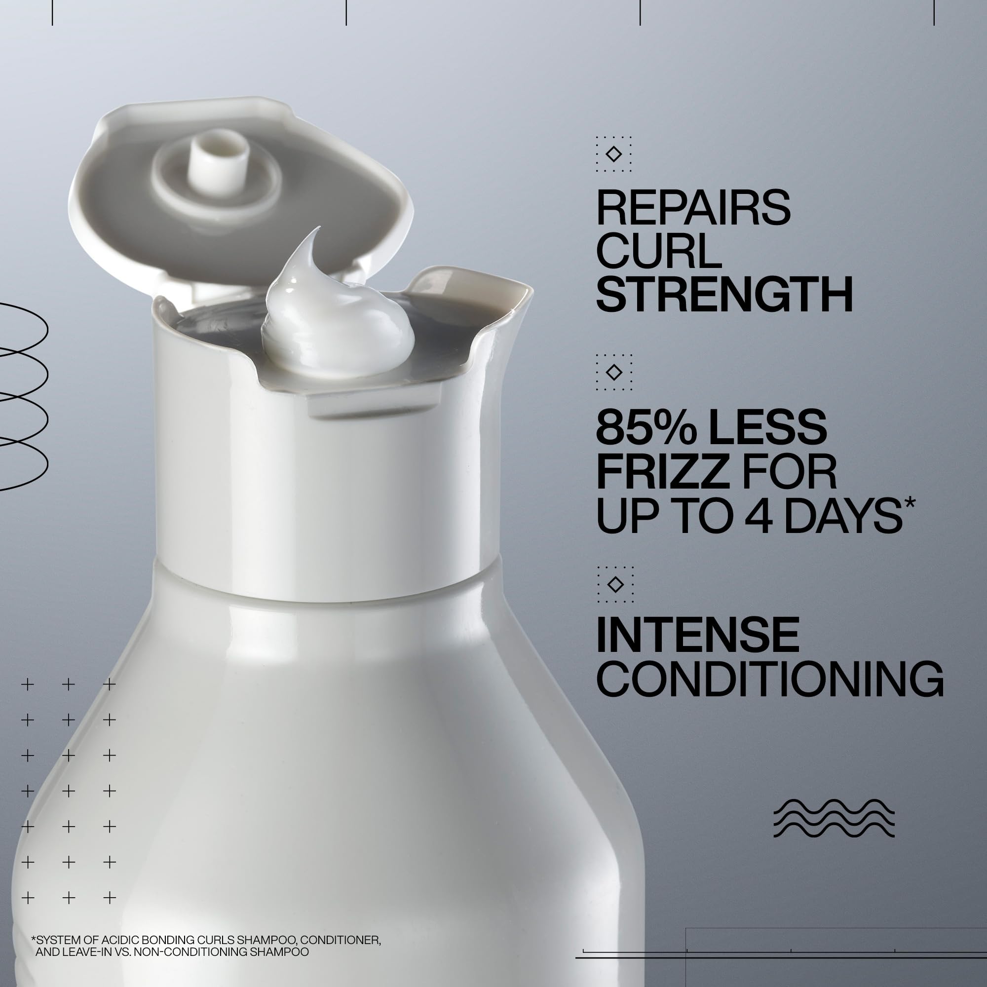 Foto 2 | Acondicionador Redken Acidic Bonding Curls Sin Silicona, 1 Litro - Venta Internacional.