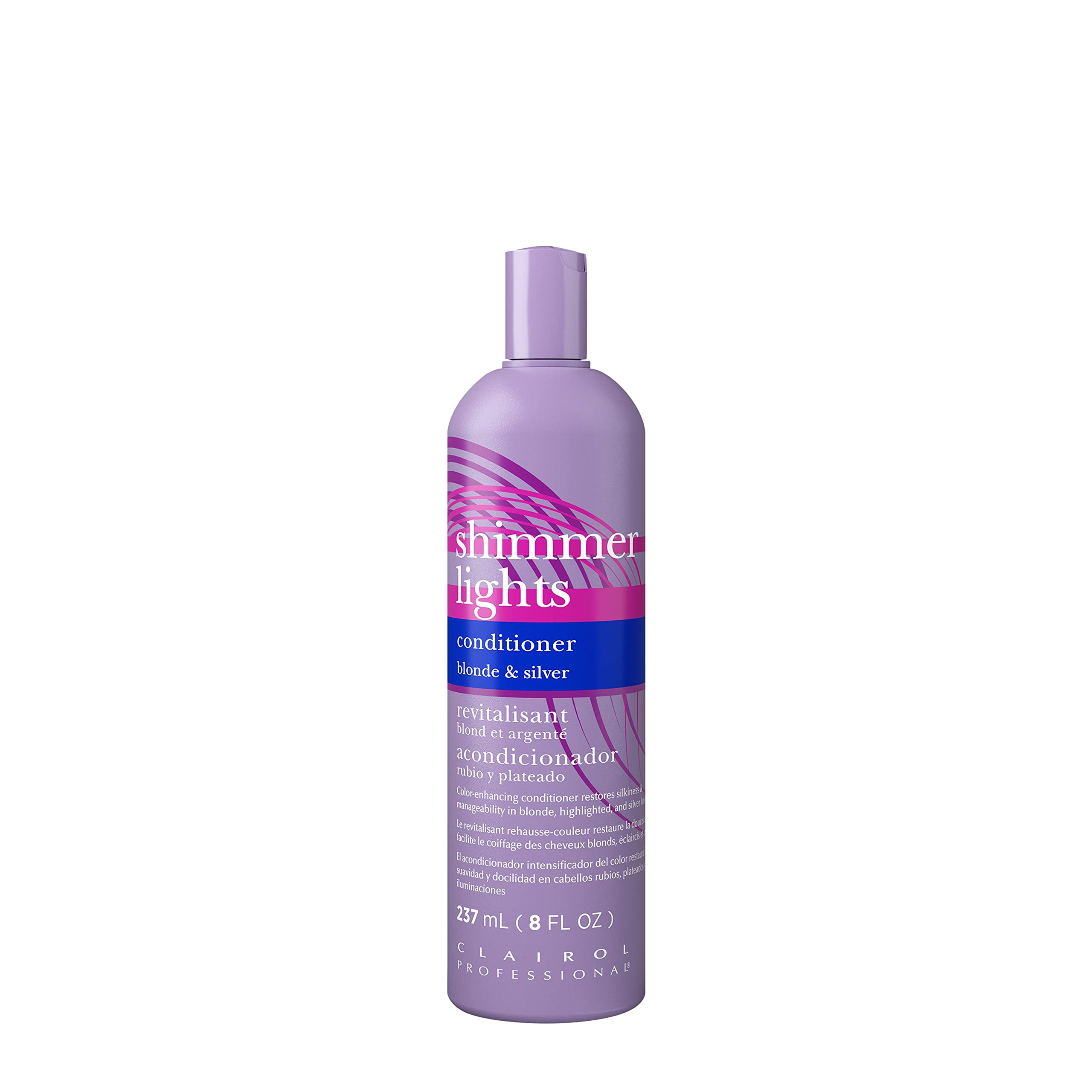 Foto 2 pulgar | Acondicionador Clairol Professional Shimmer Lights Purple 240 Ml - Venta Internacional.
