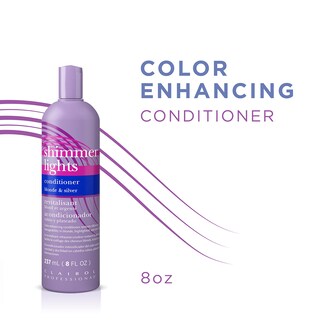Foto 2 | Acondicionador Clairol Professional Shimmer Lights Purple 240 Ml - Venta Internacional.