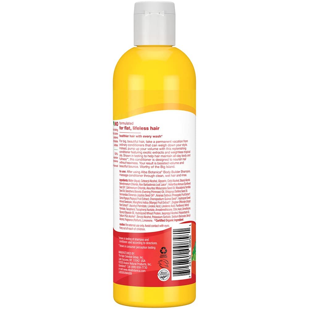 Foto 3 pulgar | Acondicionador Alba Botanica Body Builder Mango 355 Ml - Venta Internacional.