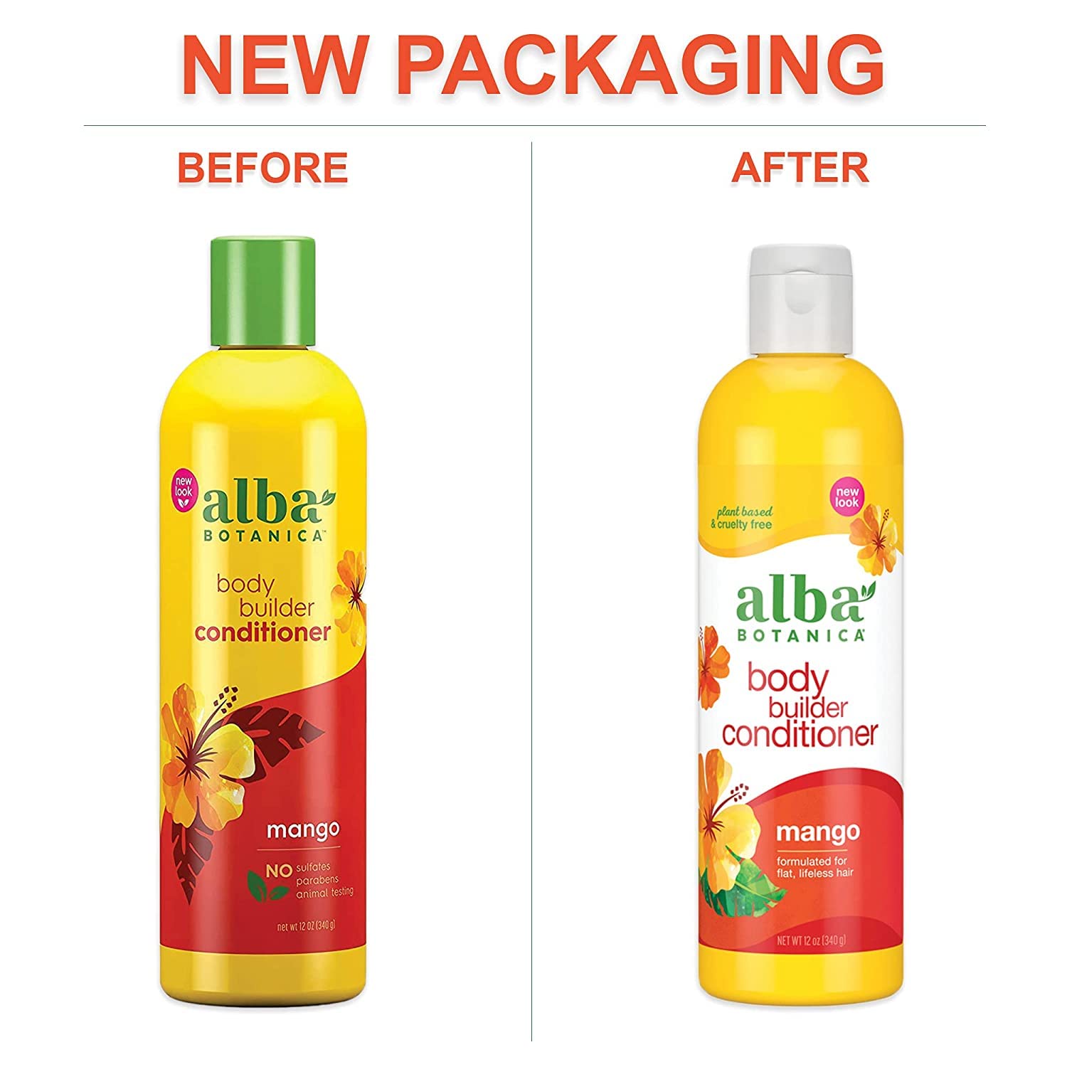 Foto 4 pulgar | Acondicionador Alba Botanica Body Builder Mango 355 Ml - Venta Internacional.