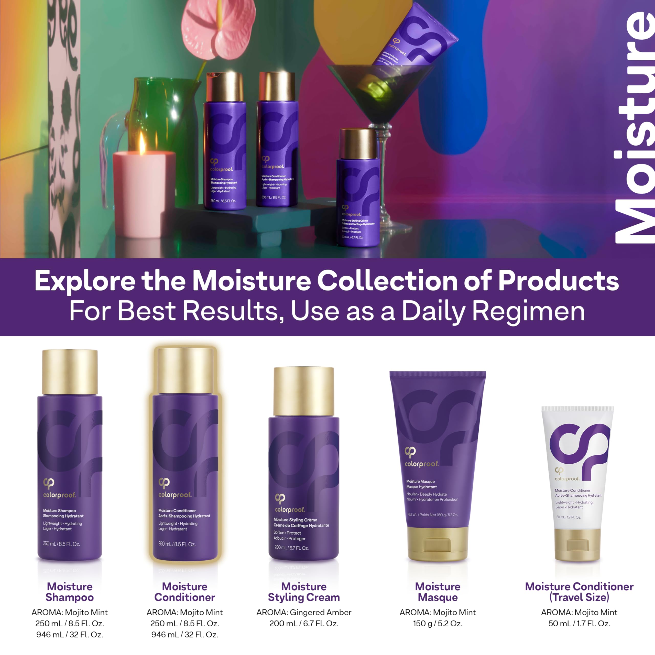 Foto 8 pulgar | Acondicionador Para El Cabello Colorproof Mojito Hidratante Y Nutritivo, 250 Ml - Venta Internacional.
