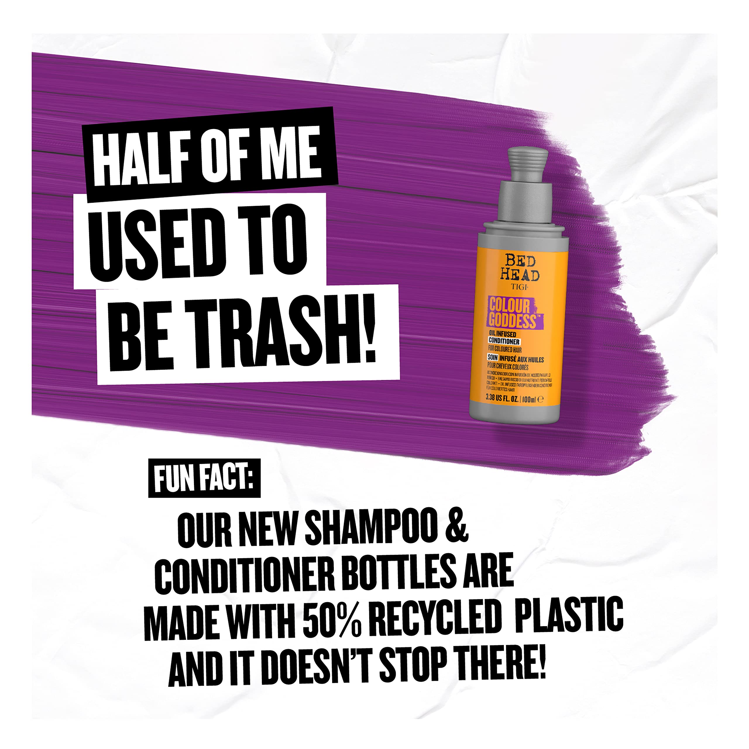 Foto 7 pulgar | Acondicionador Bed Head Colour Goddess Para Cabello Teñido, 100 Ml - Venta Internacional.