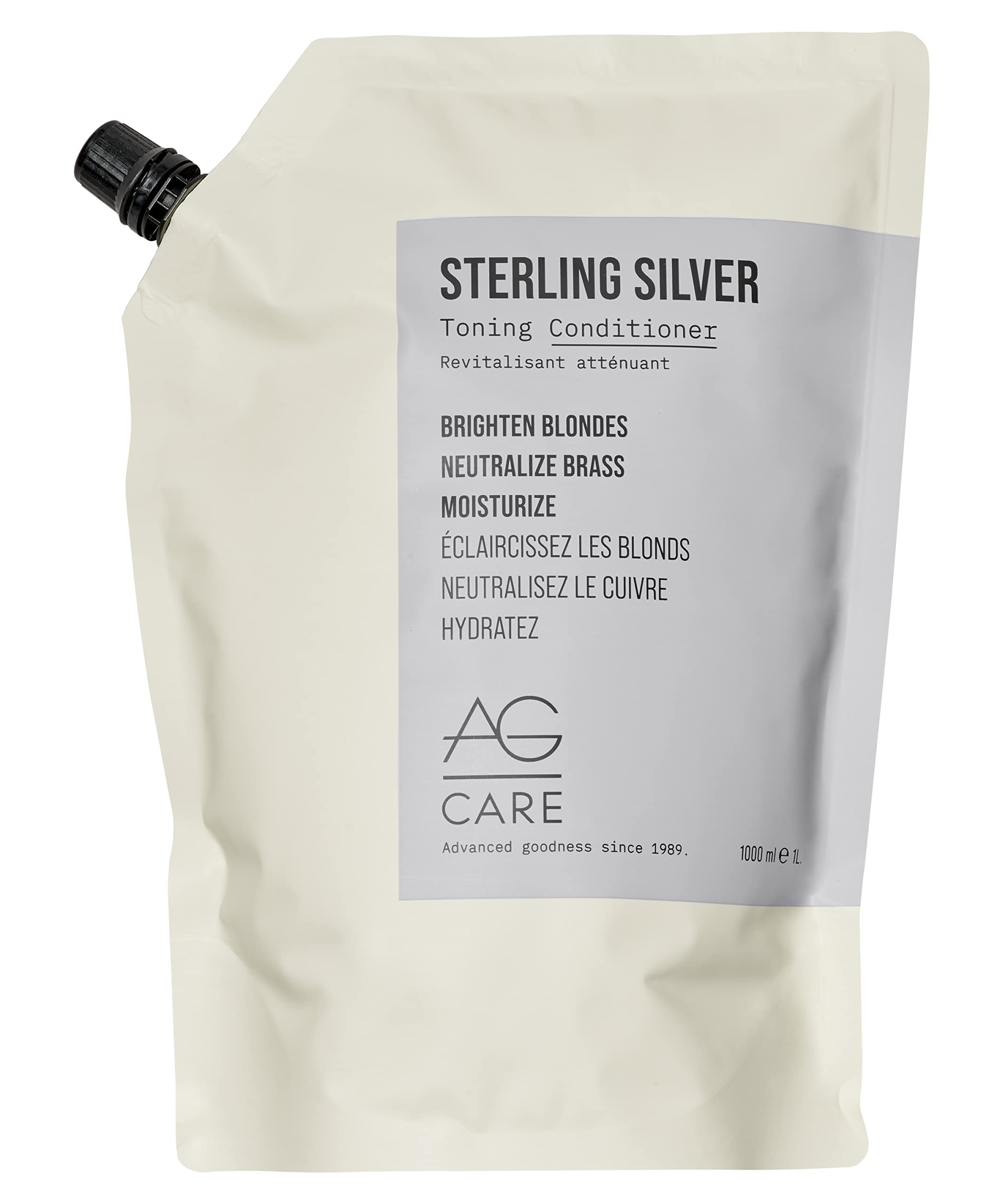 Acondicionador Tonificante Ag Care Sterling Silver 1l Para Cabello Rubio - Venta Internacional.