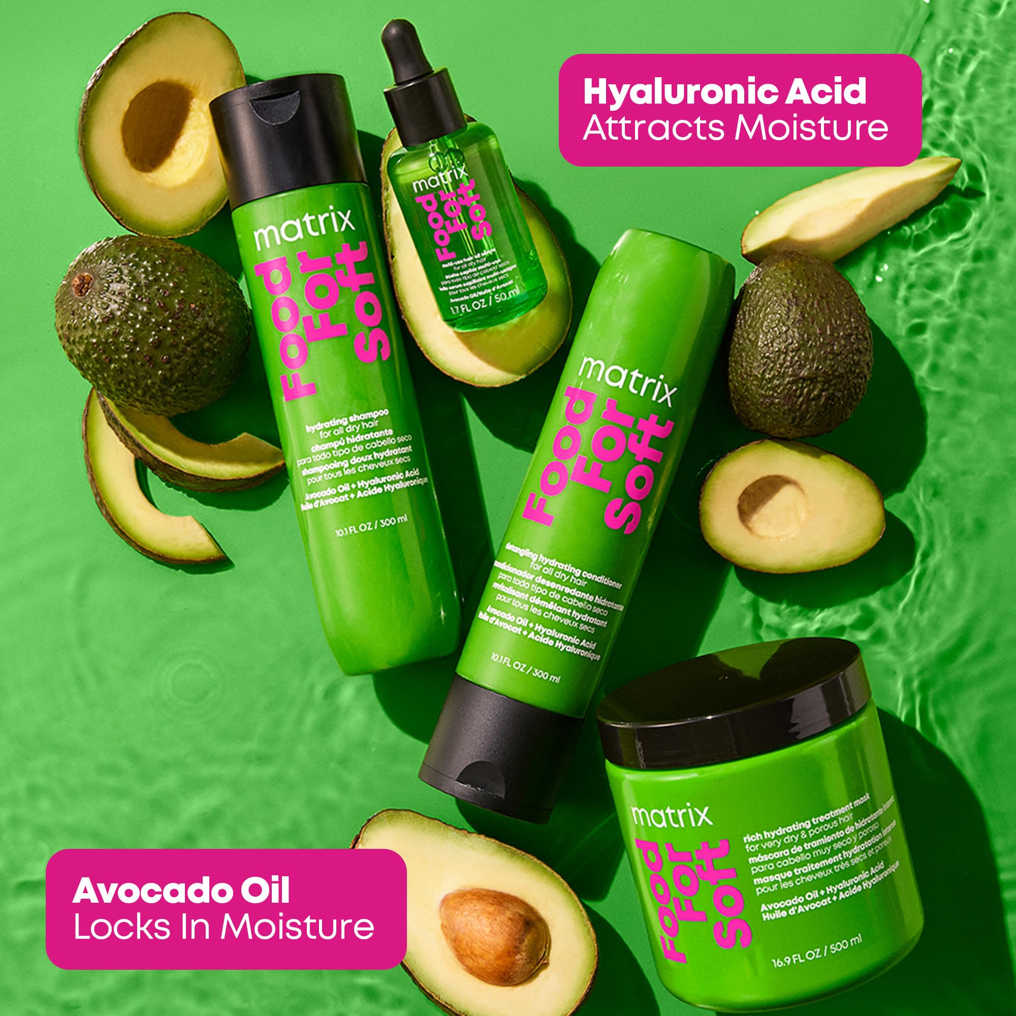 Foto 7 pulgar | Acondicionador Matrix Food For Soft Hydrates, 1 Litro, Vegano - Venta Internacional.
