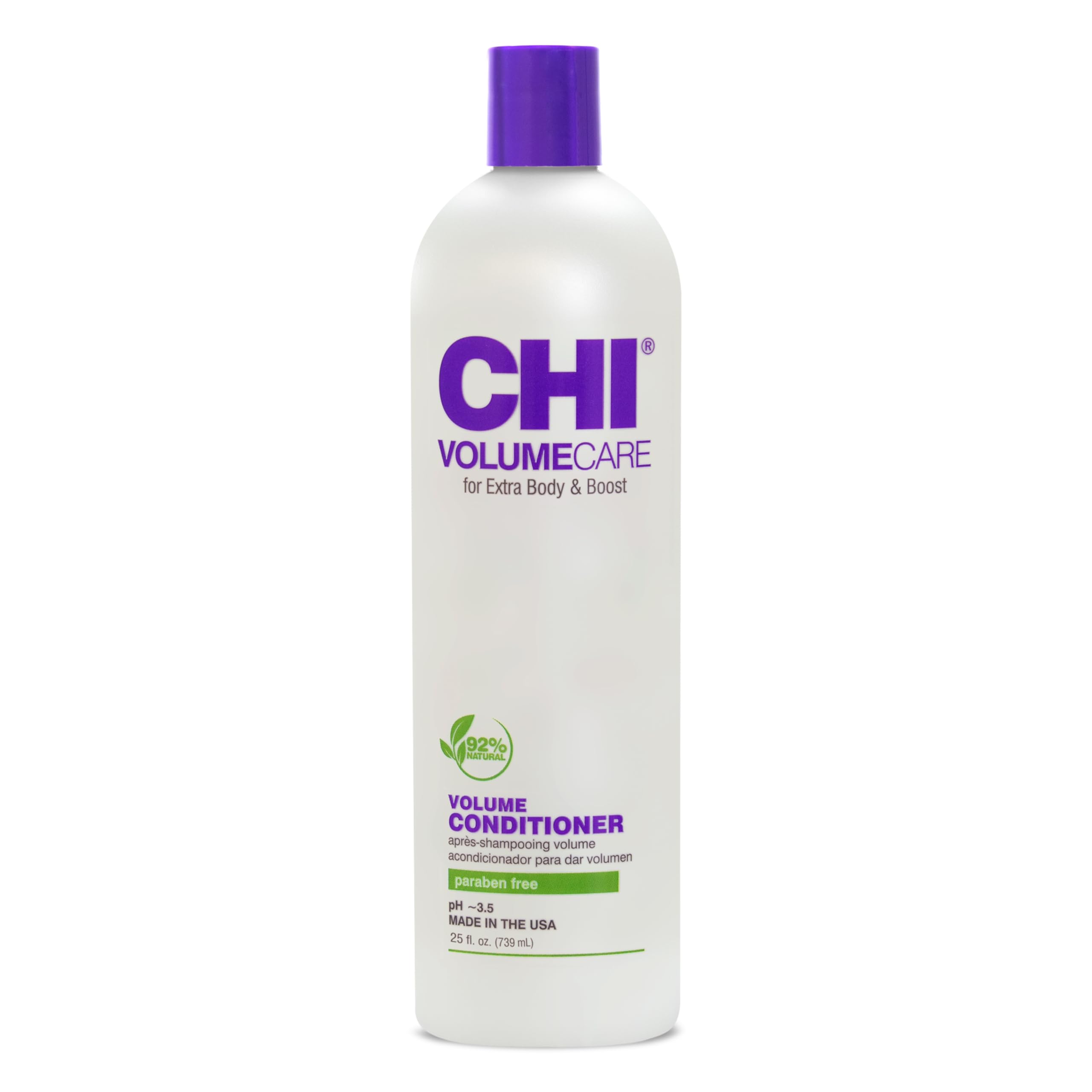 Acondicionador Chi Volumecare, Voluminizador, 750 Ml, Sin Sulfatos Y Parabenos - Venta Internacional.