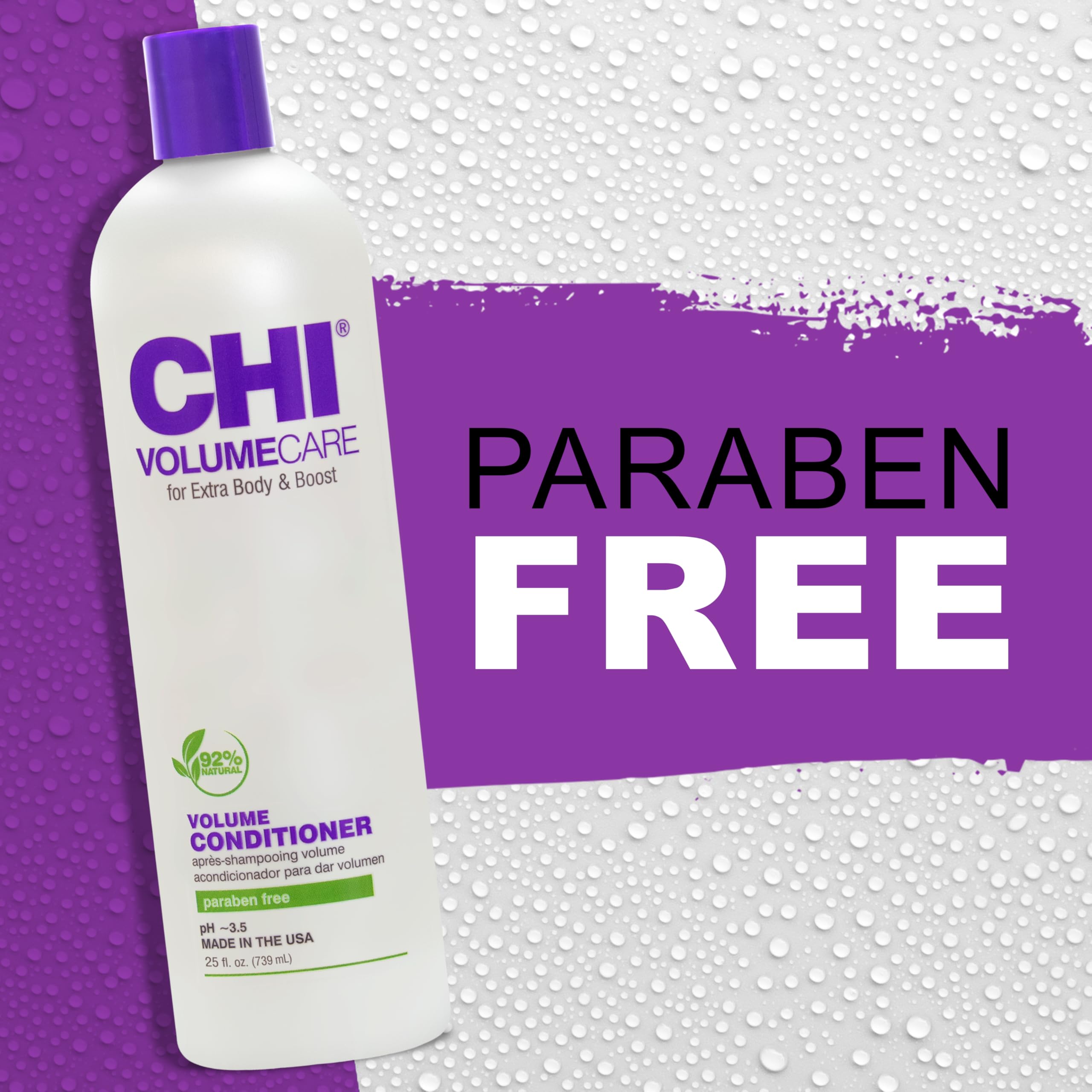 Foto 7 pulgar | Acondicionador Chi Volumecare, Voluminizador, 750 Ml, Sin Sulfatos Y Parabenos - Venta Internacional.