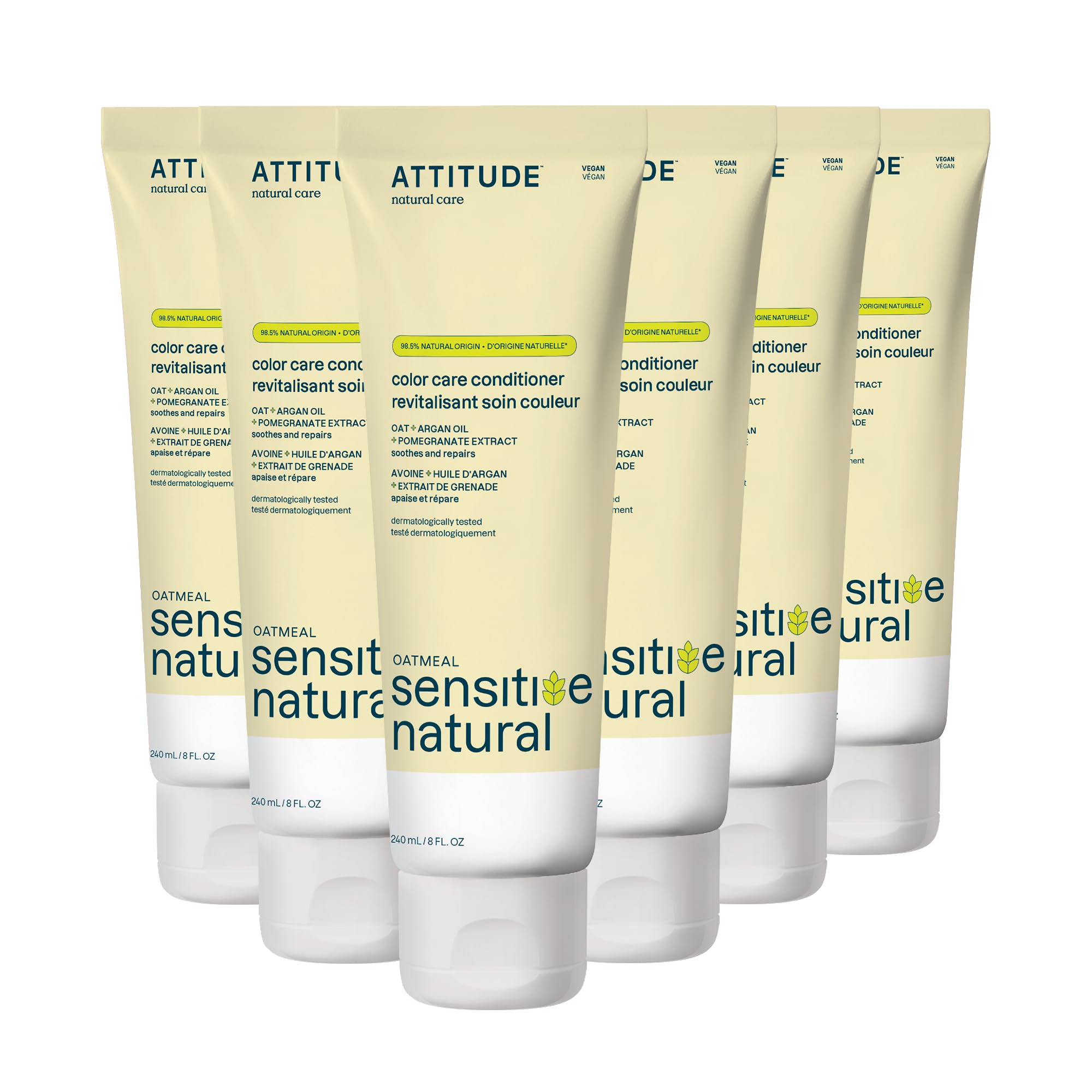 Foto 2 pulgar | Acondicionador Para Cabello Attitude Soothing Oat Sensitive Scalp 240 Ml X 6 - Venta Internacional.