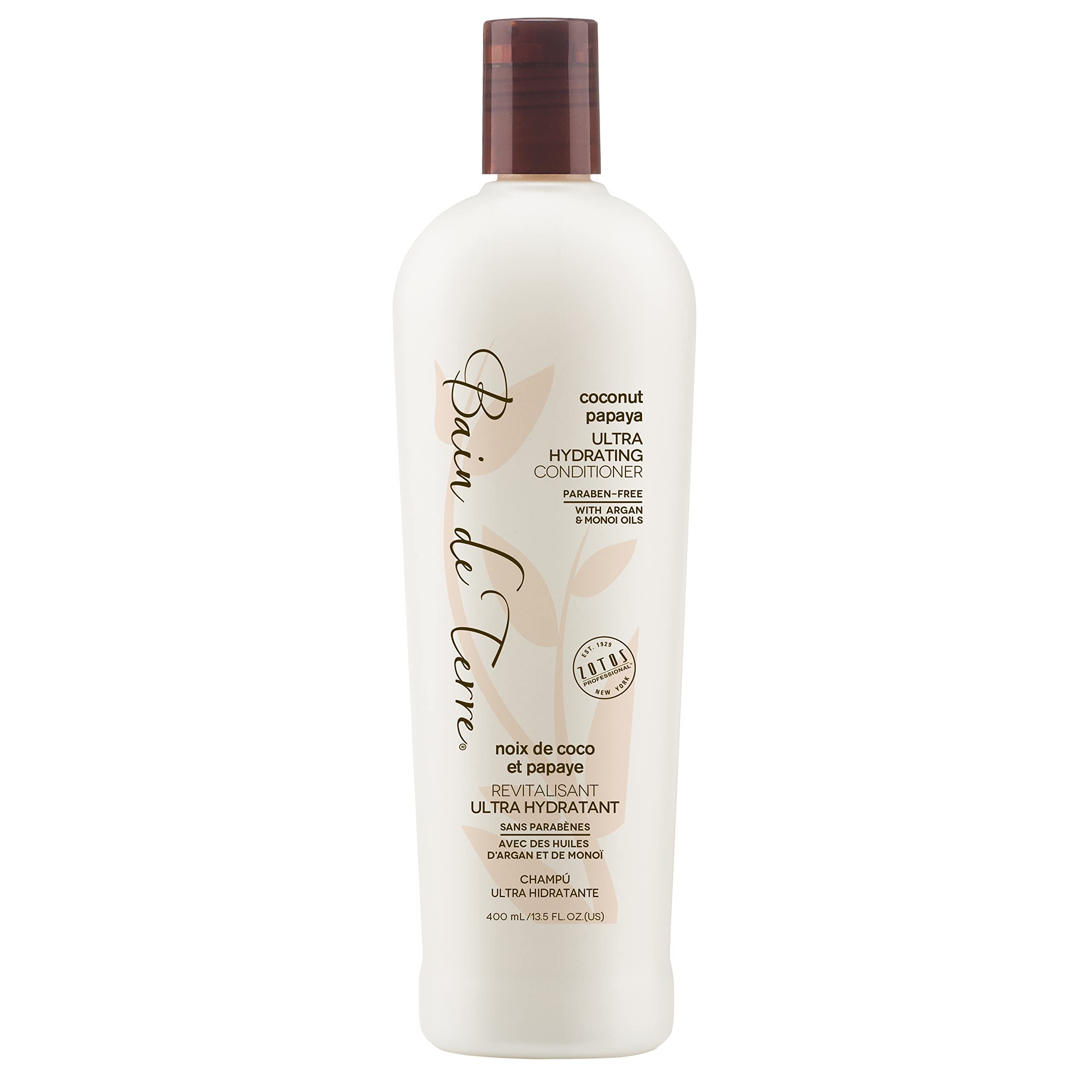 Acondicionador Bain De Terre, Ultra Hidratante, Coco Y Papaya, 400 Ml - Venta Internacional.