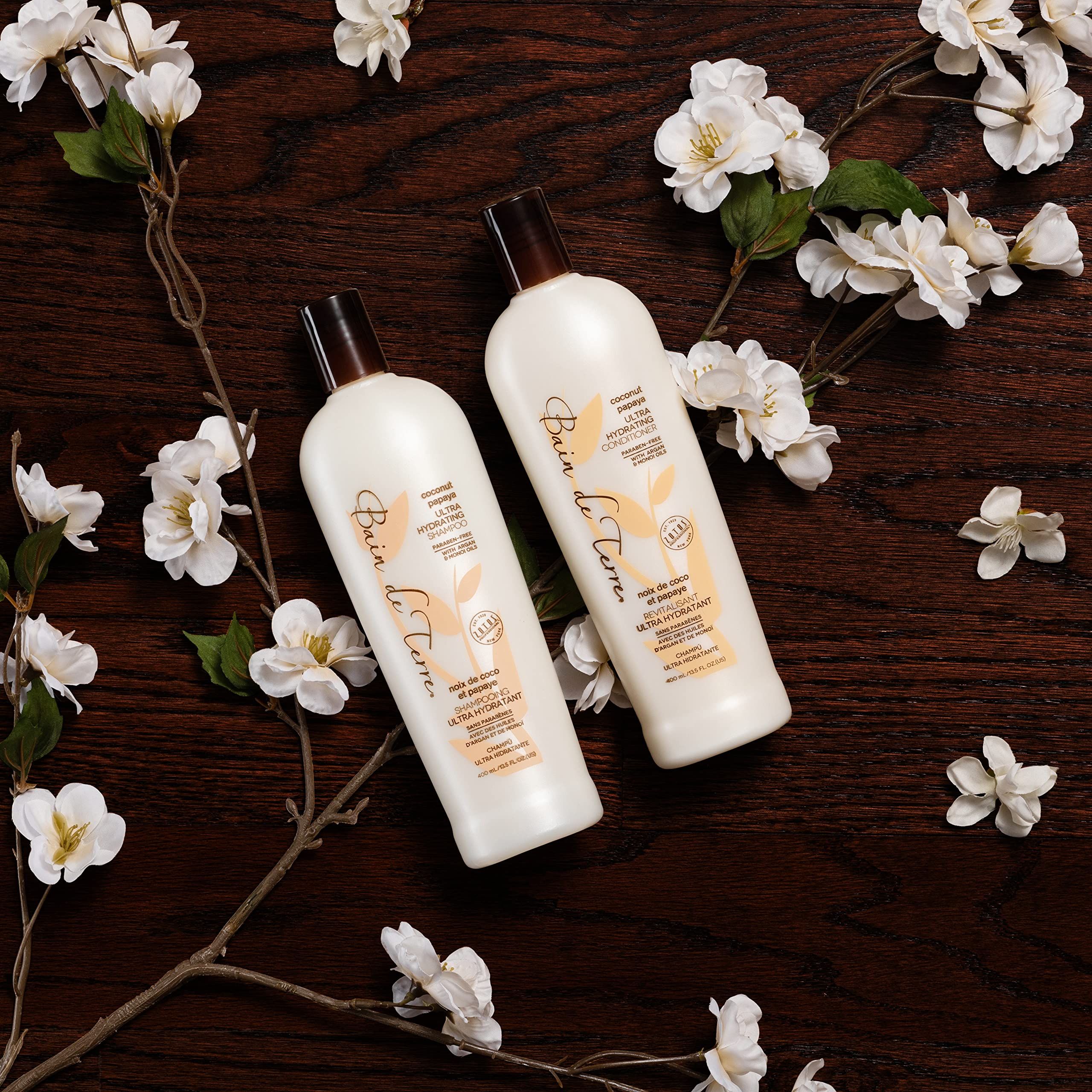 Foto 8 pulgar | Acondicionador Bain De Terre, Ultra Hidratante, Coco Y Papaya, 400 Ml - Venta Internacional.