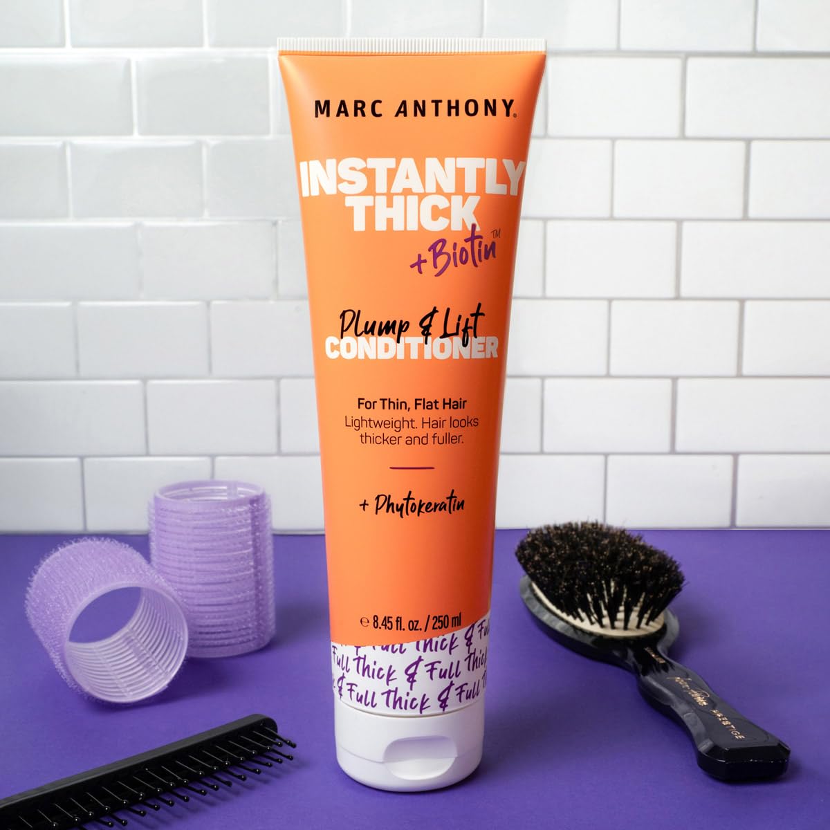 Foto 5 pulgar | Acondicionador Marc Anthony Instantly Thick Biotina 250 Ml - Venta Internacional.