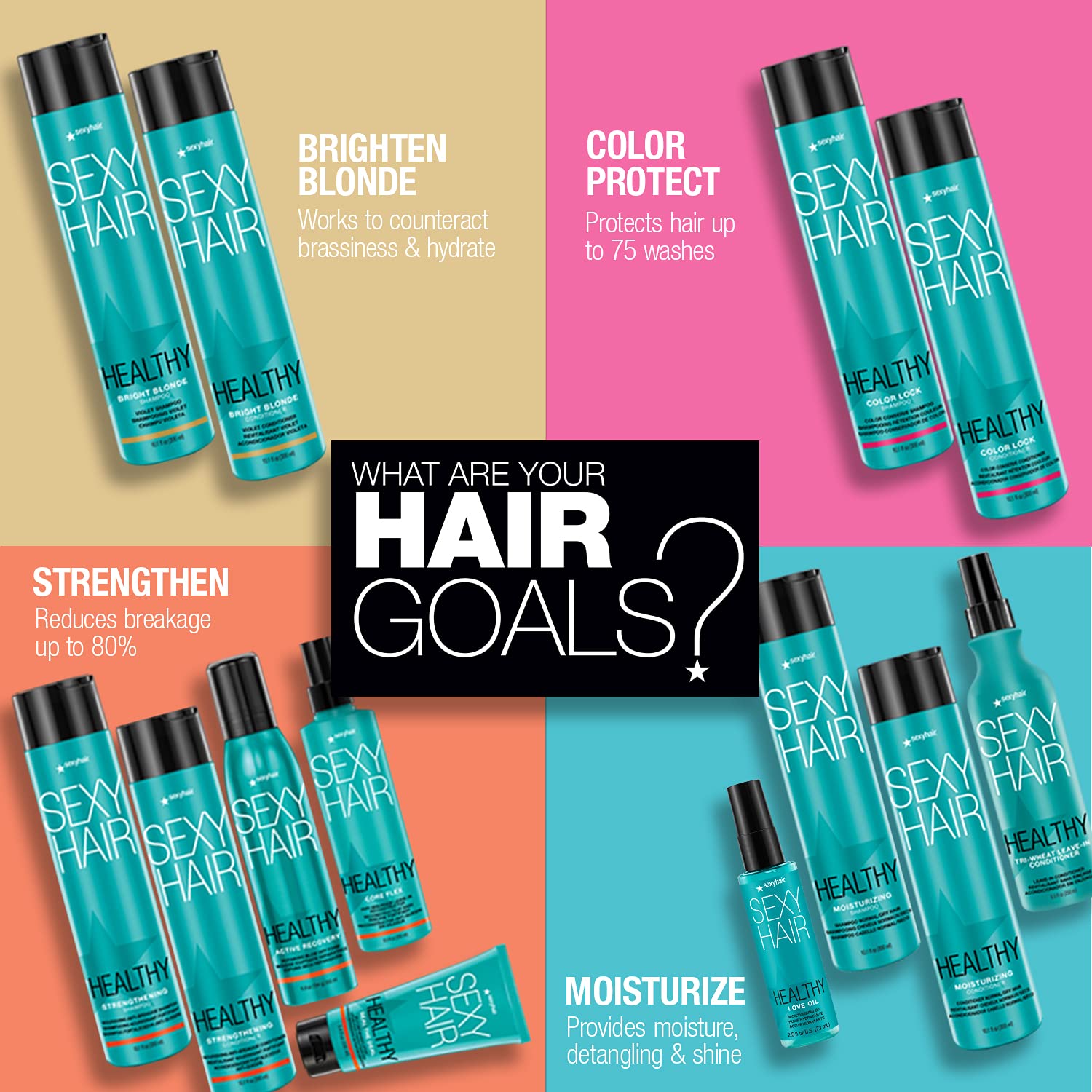 Foto 4 | Tratamiento Sin Enjuague Sexyhair Healthy So You Want It All 150 Ml - Venta Internacional.