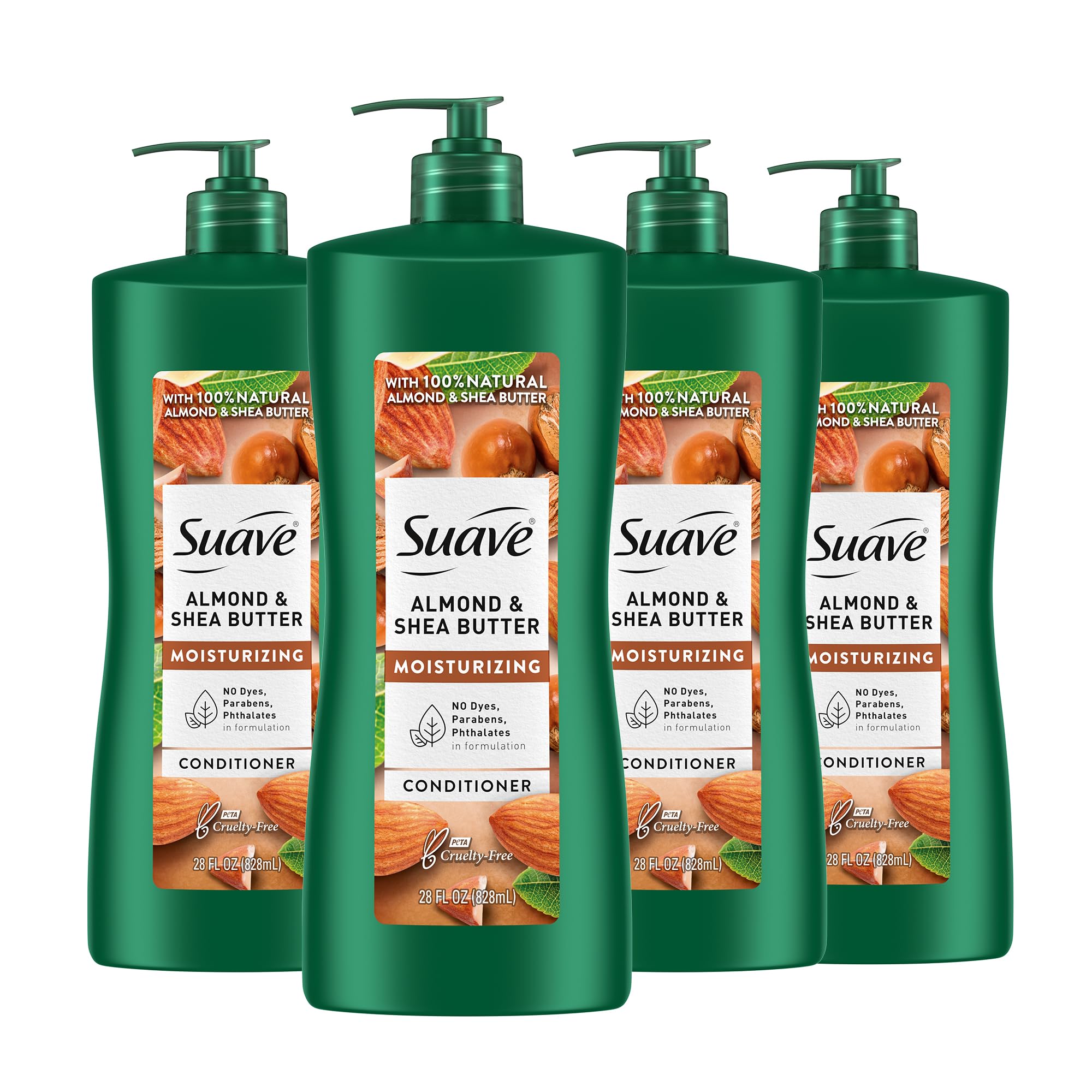 Foto 2 pulgar | Acondicionador Suave Manteca Hidratante De Almendras Y Karité 800 Ml X4 - Venta Internacional.