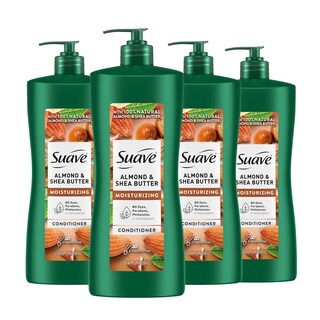 Foto 1 | Acondicionador Suave Manteca Hidratante De Almendras Y Karité 800 Ml X4 - Venta Internacional.