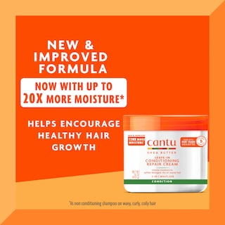 Foto 2 | Crema Reparadora Acondicionadora Cantu Con Manteca De Karité 480 Ml (x2) - Venta Internacional.
