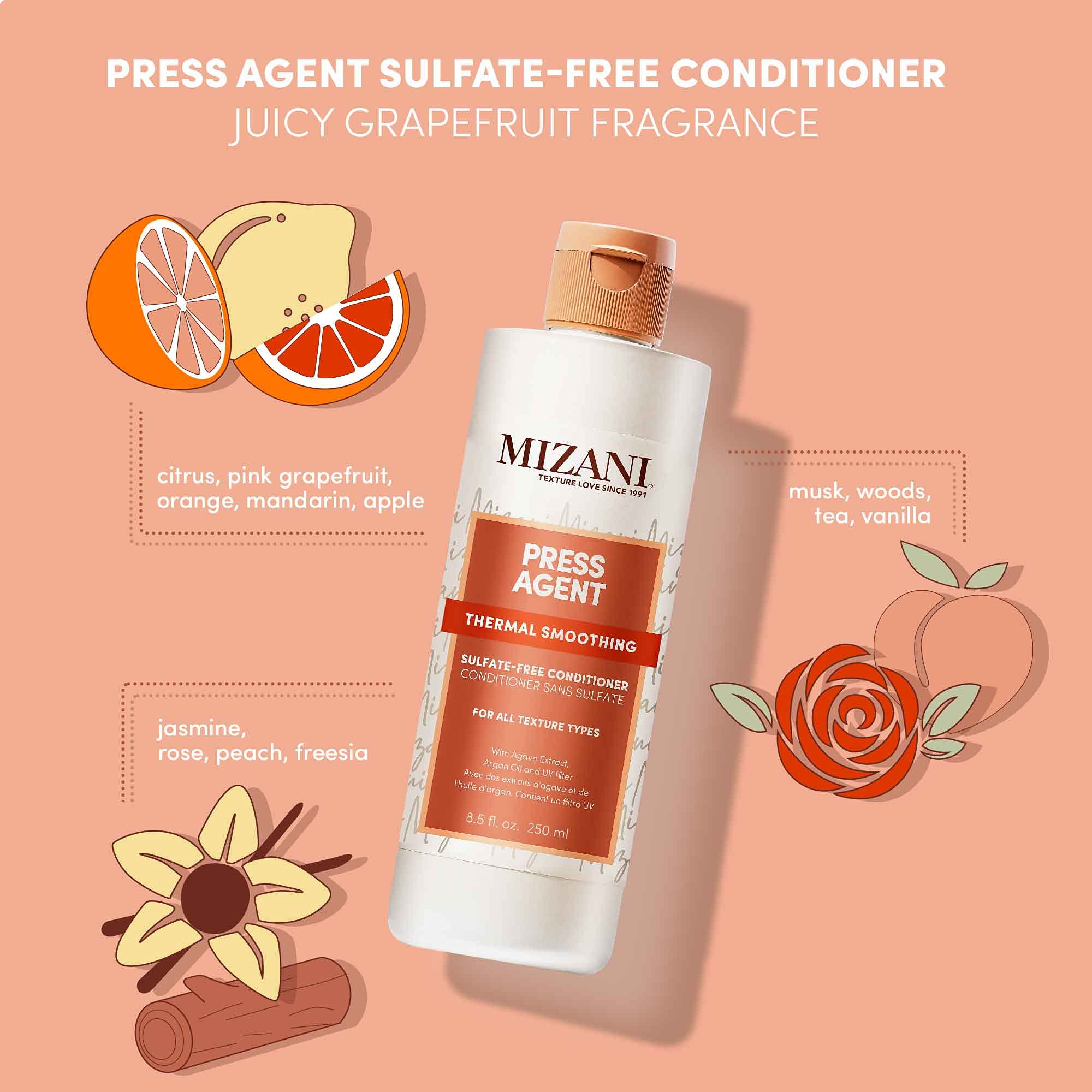 Foto 4 pulgar | Acondicionador Mizani Press Agent Thermal Suavizante 250 Ml - Venta Internacional.