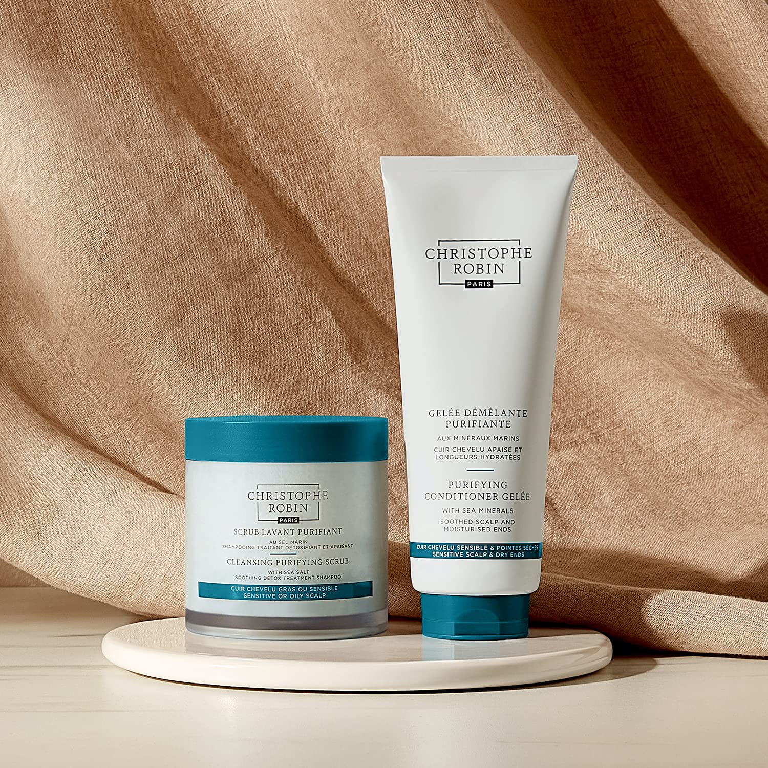 Foto 5 | Acondicionador Christophe Robin, Gel Purificante, 200 Ml, Para Cuero Cabelludo Graso - Venta Internacional.