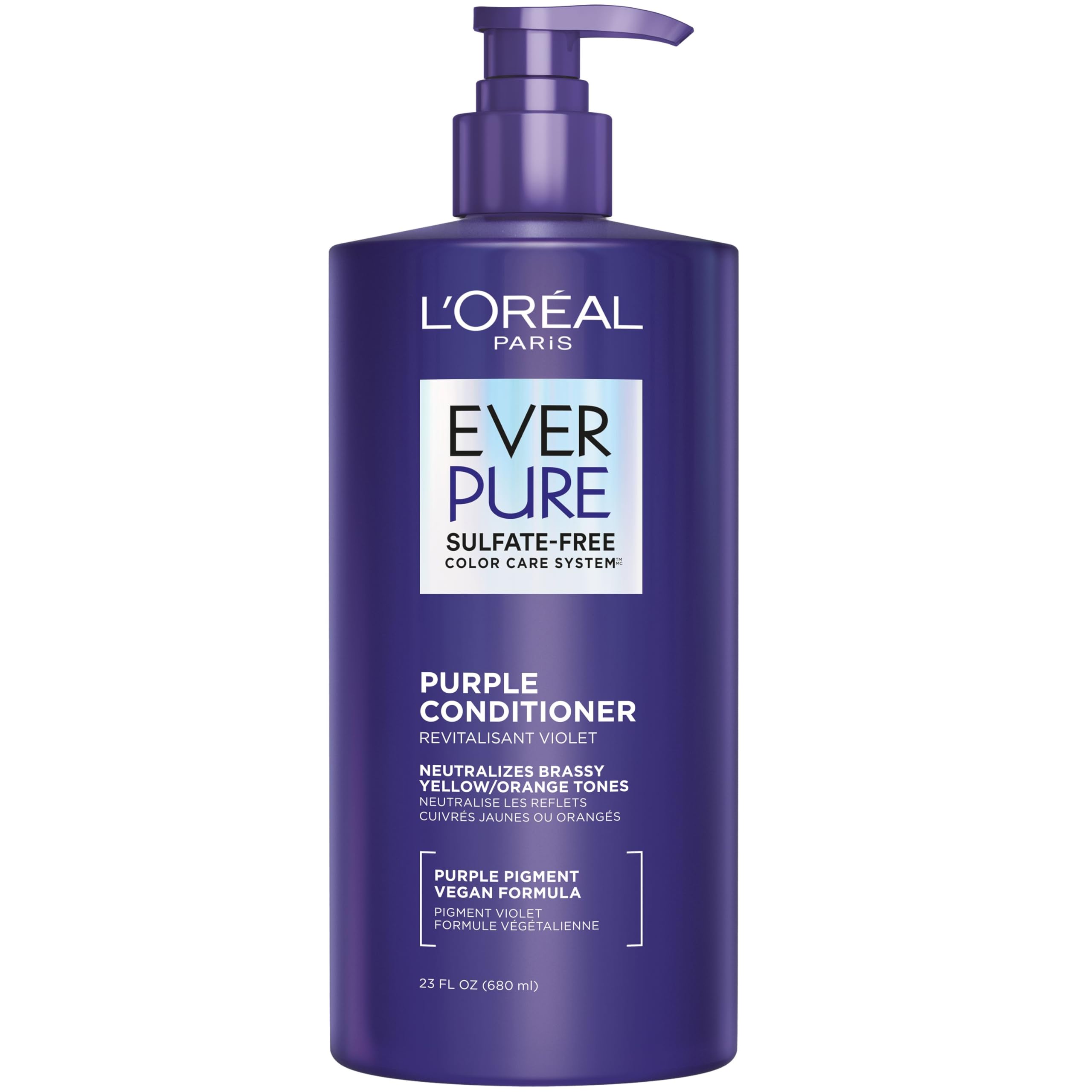 Foto 2 pulgar | Acondicionador L'oréal Paris Everpure Brass Toning 680 Ml - Venta Internacional.