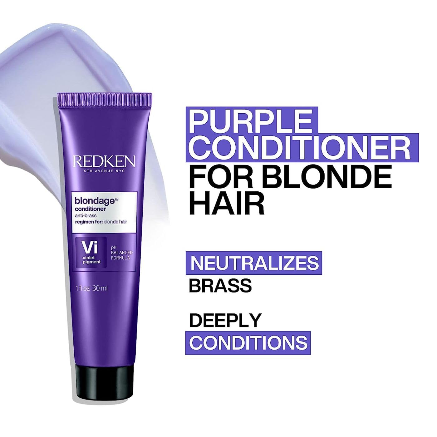 Foto 4 pulgar | Acondicionador Redken Color Extend Blondage Purple 300 Ml - Venta Internacional.