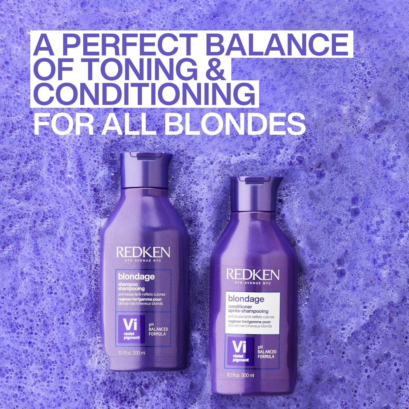 Foto 7 pulgar | Acondicionador Redken Color Extend Blondage Purple 300 Ml - Venta Internacional.