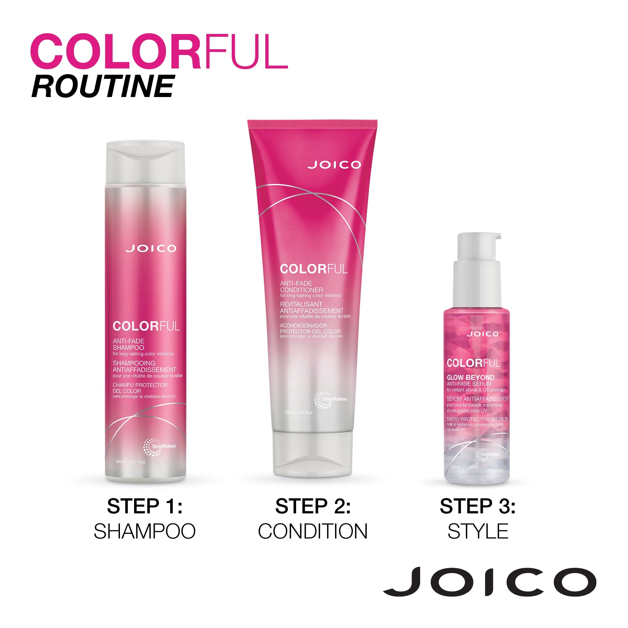 Foto 5 pulgar | Acondicionador Joico Colorful Antidecoloración Para Cabello Teñido, 250 Ml - Venta Internacional.