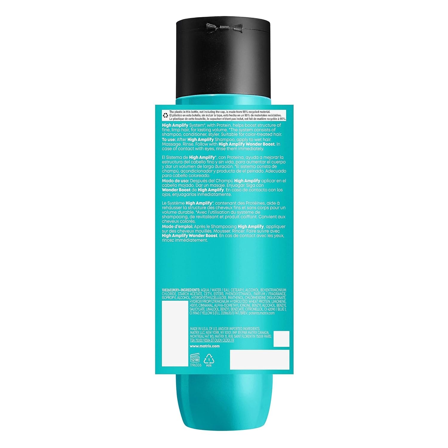 Foto 7 | Acondicionador Matrix High Amplify, Voluminizador, 300 Ml, Sin Silicona - Venta Internacional.