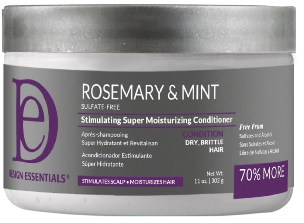 Acondicionador Design Essentials Rosemary & Mint 325 Ml Para Cabello Seco - Venta Internacional.