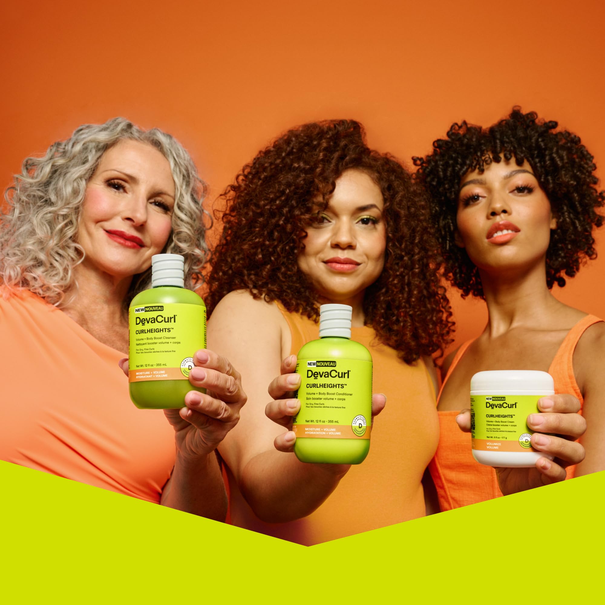 Foto 5 pulgar | Acondicionador Devacurl Curlheights Volume + Body Boost 360 Ml - Venta Internacional.