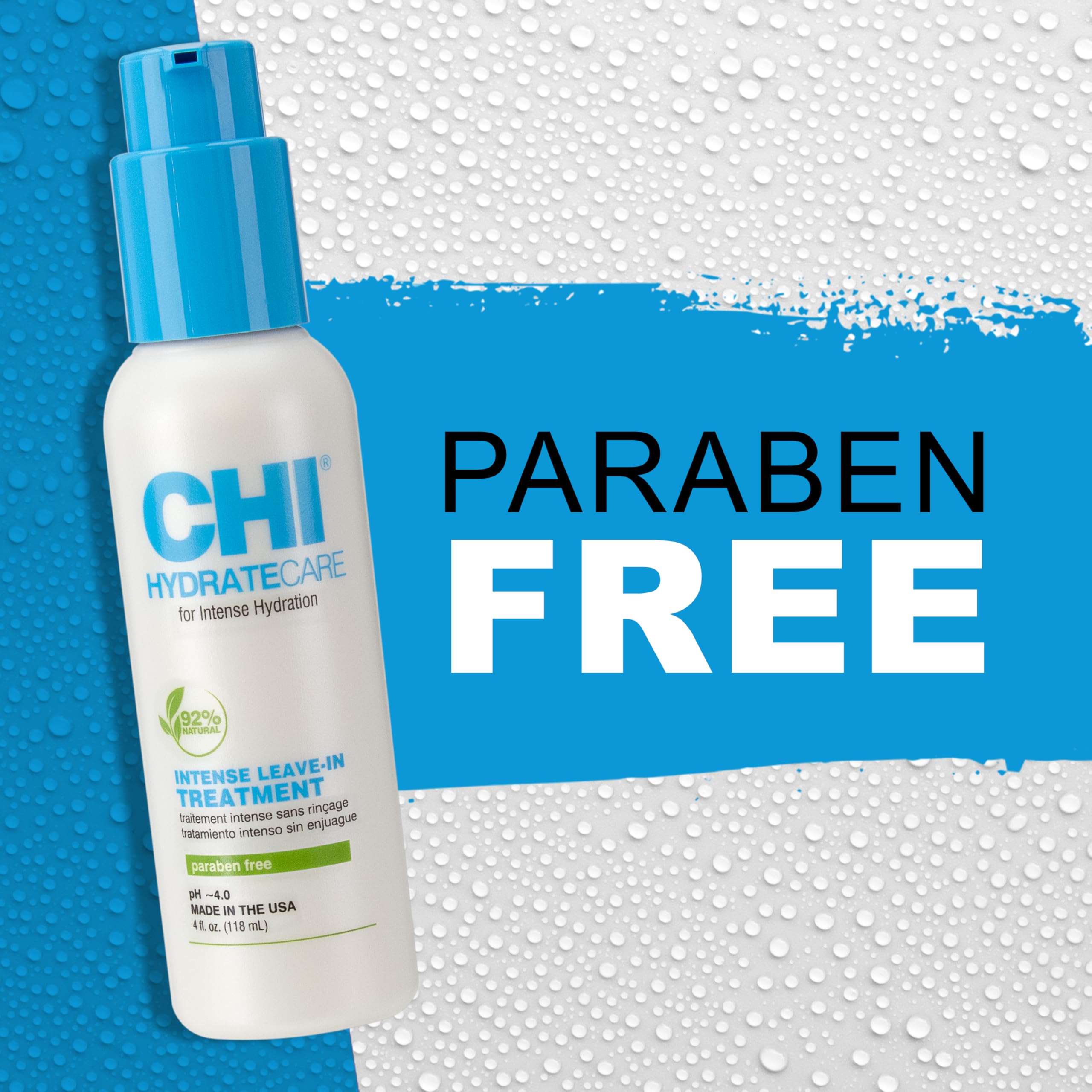 Foto 7 pulgar | Tratamiento Sin Enjuague Chi Hydratecare Intense Para Cabello Opaco - Venta Internacional.