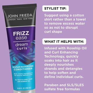 Foto 2 | Acondicionador John Frieda Frizz Ease Dream Curls 250 Ml (paquete De 2) - Venta Internacional.