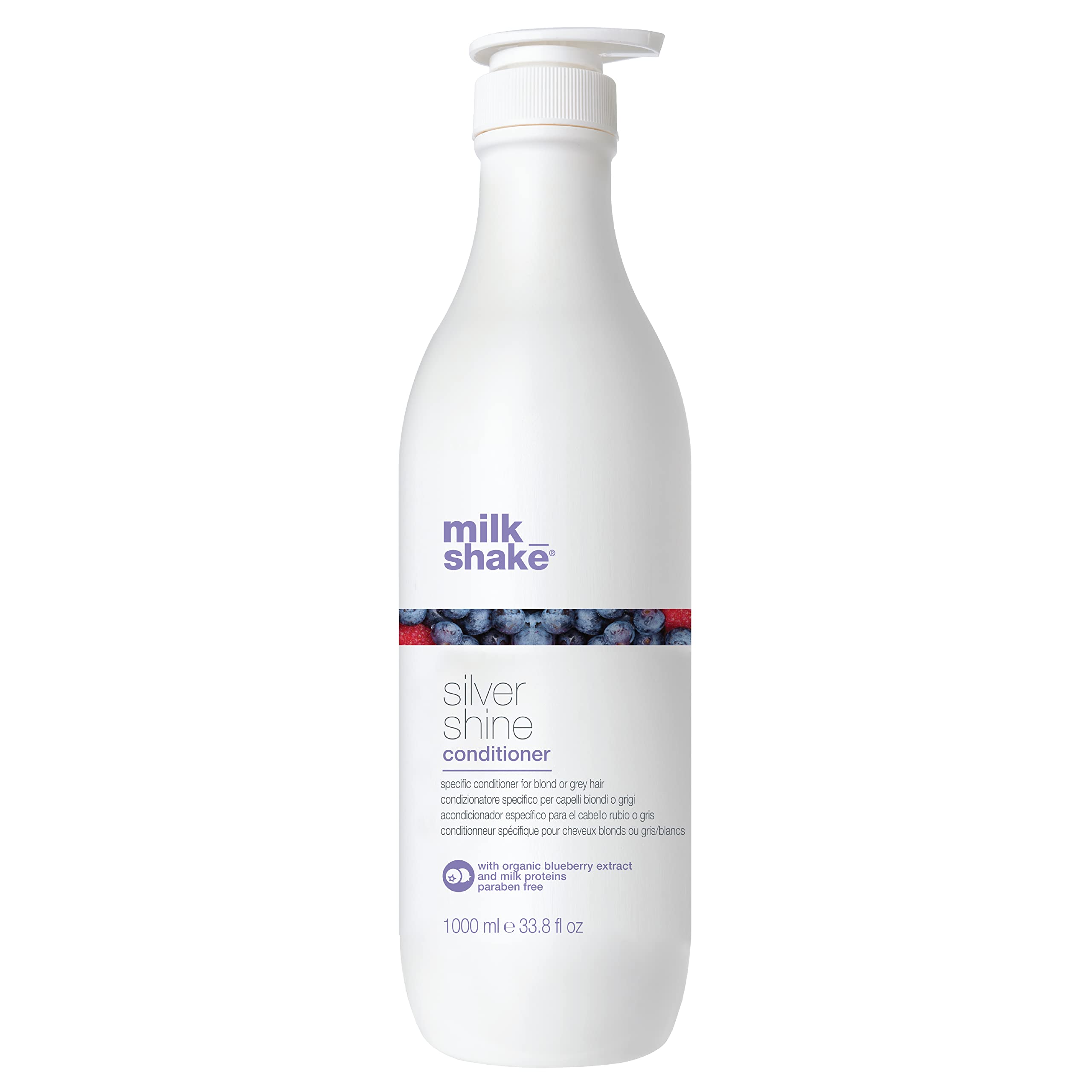 Acondicionador Milk_shake Silver Shine Purple Para Cabello Rubio - Venta Internacional.