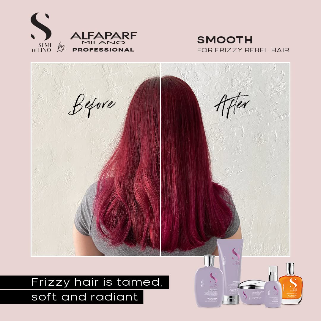 Foto 4 pulgar | Acondicionador Alfaparf Milano Semi Di Lino Smooth 200 Ml - Venta Internacional.