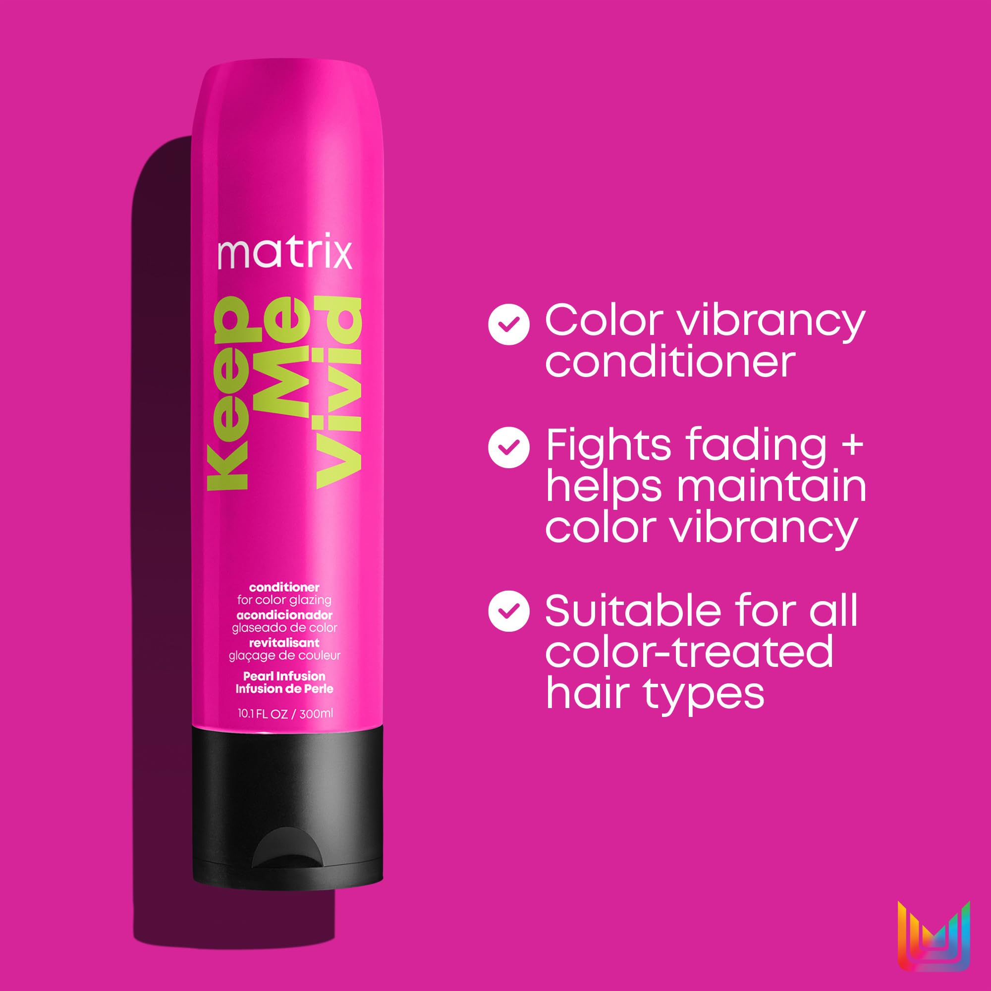 Foto 4 pulgar | Acondicionador Matrix Keep Me Vivid 1l Para Cabello Teñido - Venta Internacional.