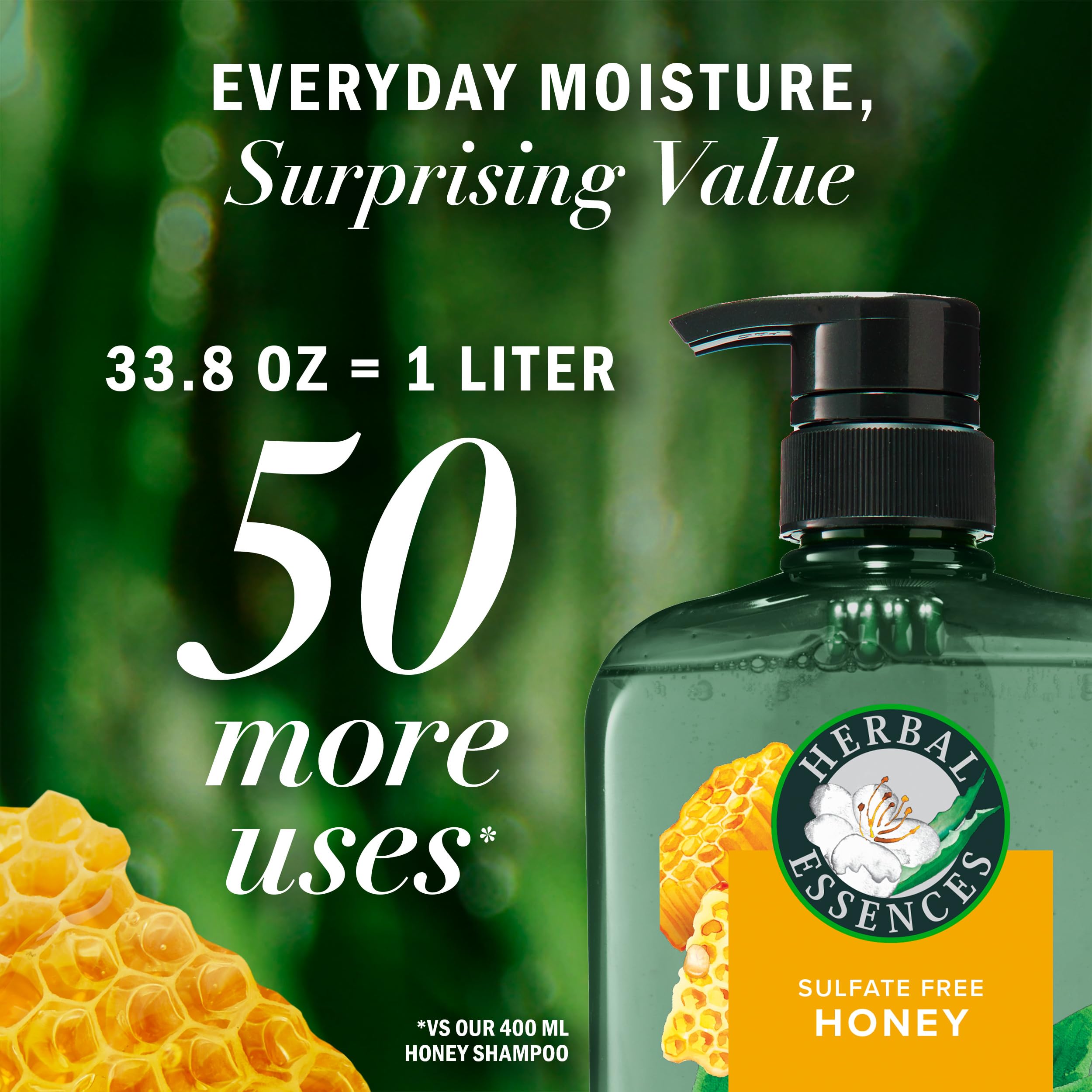 Foto 3 pulgar | Acondicionador Herbal Essences Honey Daily Moisture, 1 Litro - Venta Internacional.