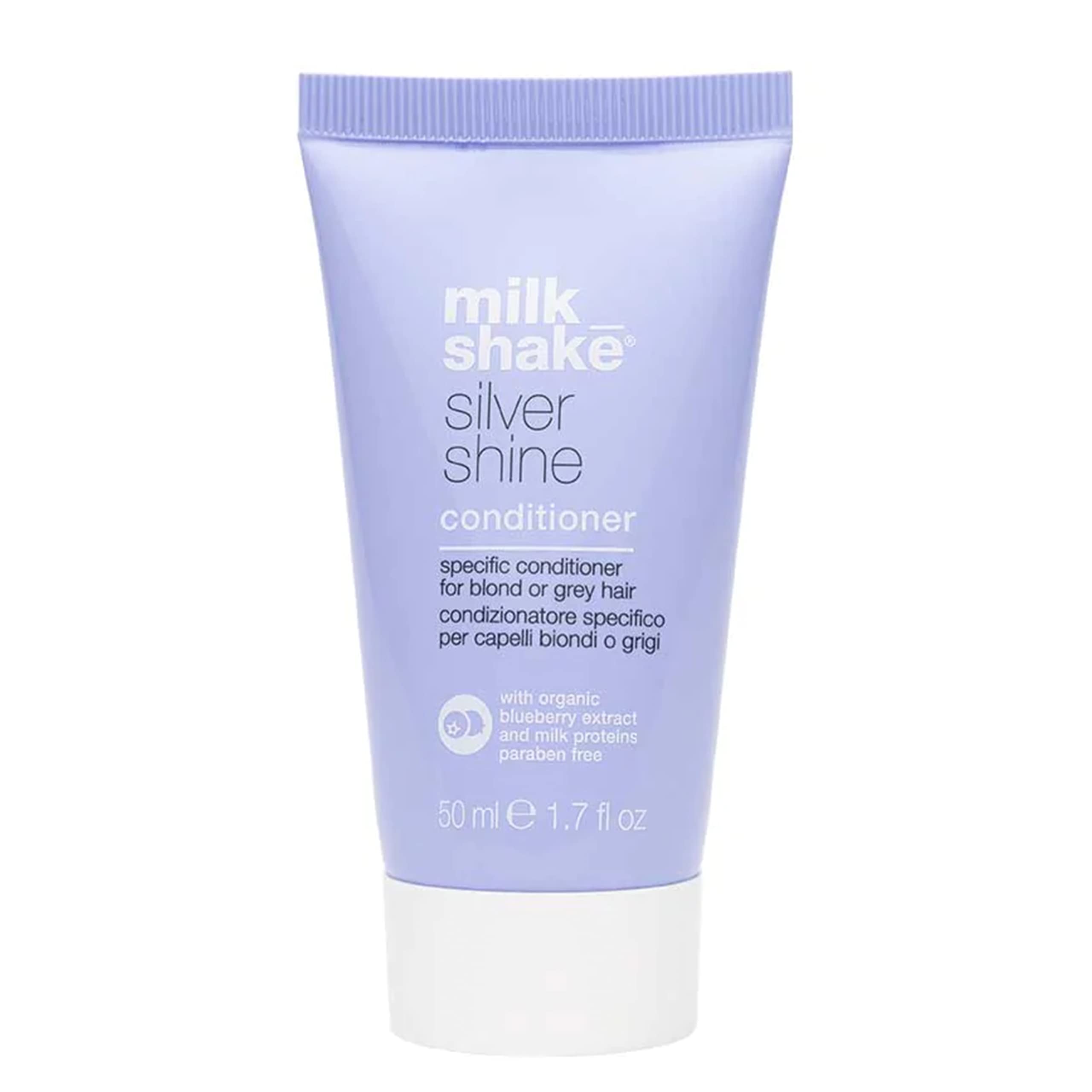 Foto 2 pulgar | Acondicionador Milk_shake Silver Shine Purple 50 Ml Para Cabello Rubio - Venta Internacional.