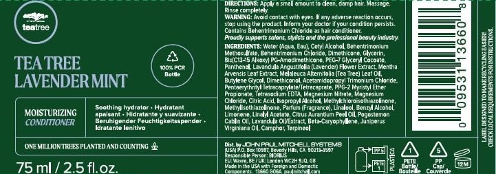 Foto 8 pulgar | Acondicionador Hidratante De Árbol De Té, Lavanda Y Menta, 75 Ml - Venta Internacional.
