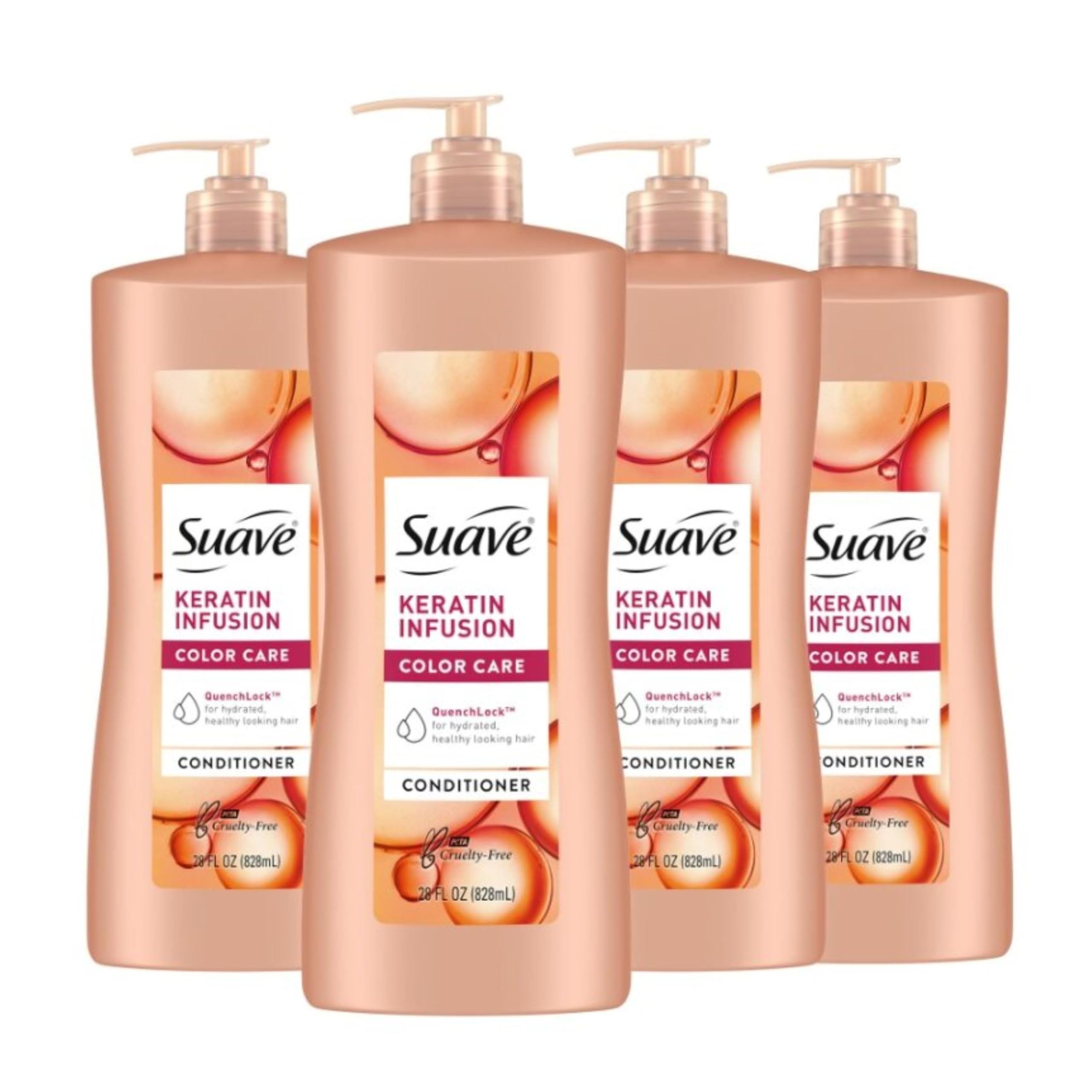 Foto 2 pulgar | Acondicionador Suave Professionals Color Care Keratin 800 Ml X4 - Venta Internacional.