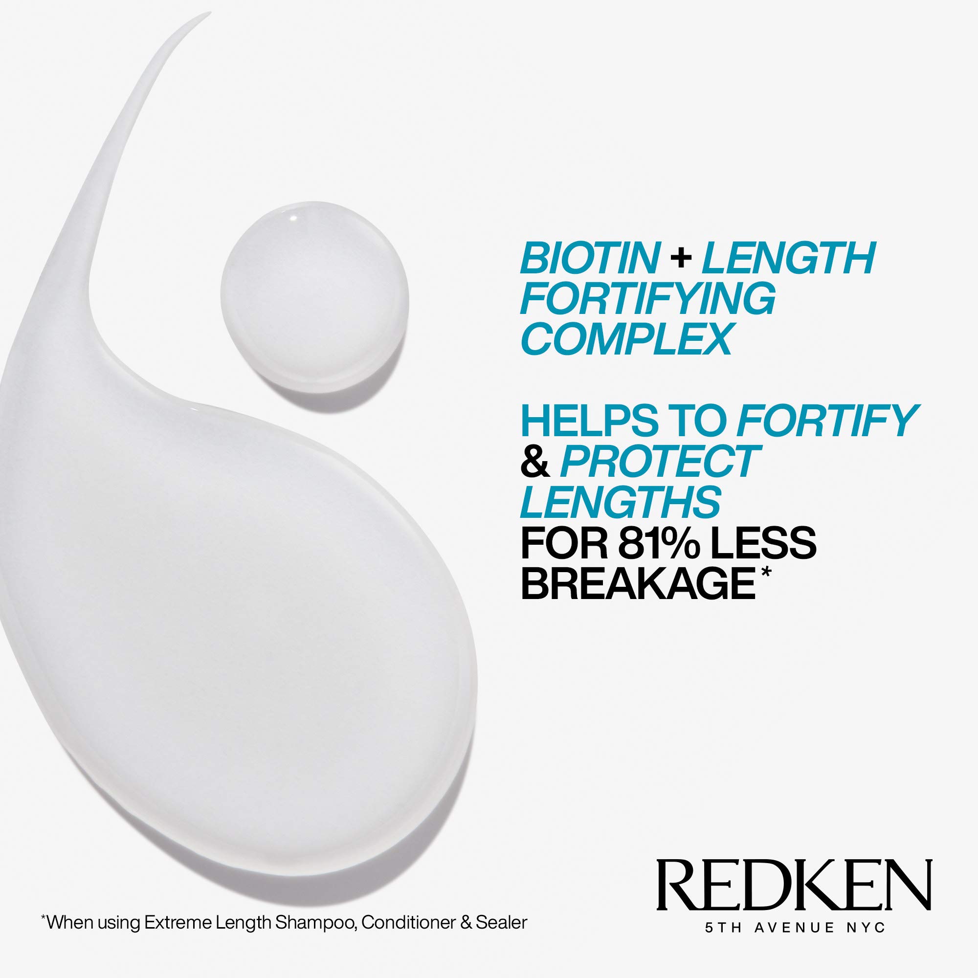 Foto 6 pulgar | Acondicionador Redken Extreme Length Con Biotina Y Aceite De Ricino - Venta Internacional.