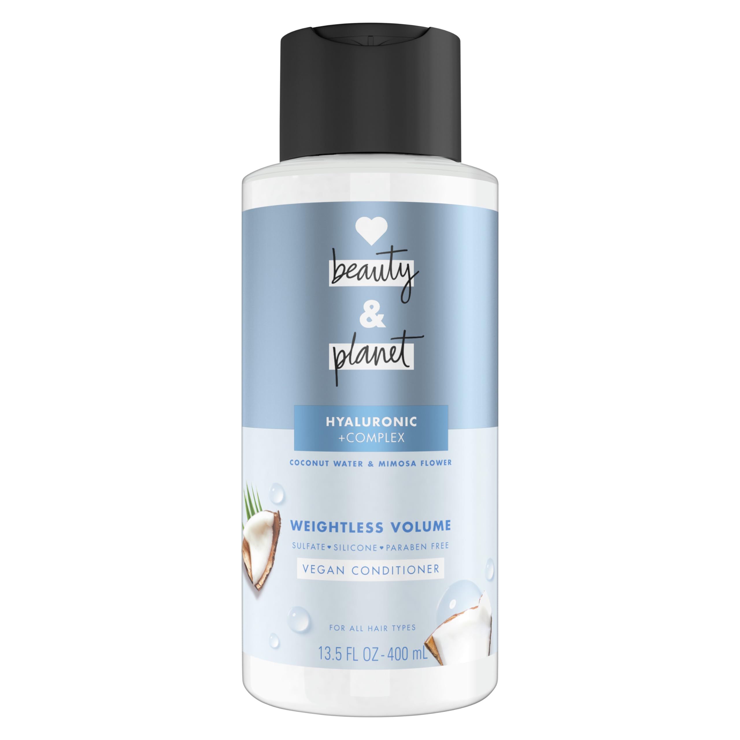Foto 2 pulgar | Acondicionador Love Beauty And Planet Weightless Volume 400 Ml - Venta Internacional.